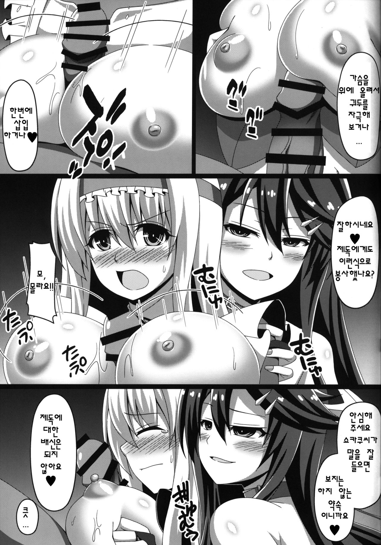 (C96) [Atsugari Giyuugun (Militia)] Kantai Akuochi Keikaku 2 ~Shoukaku Hen~ (Kantai Collection -KanColle-) [korean] 画像番号 10