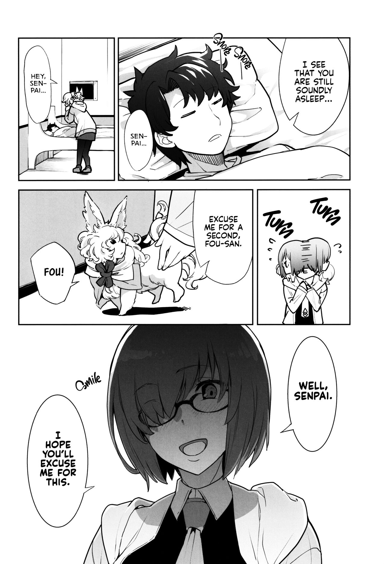 (C97) [IRON GRIMOIRE (SAKULA)] SleepAngel (Fate/Grand Order) [English] [Kyuume] image number 3