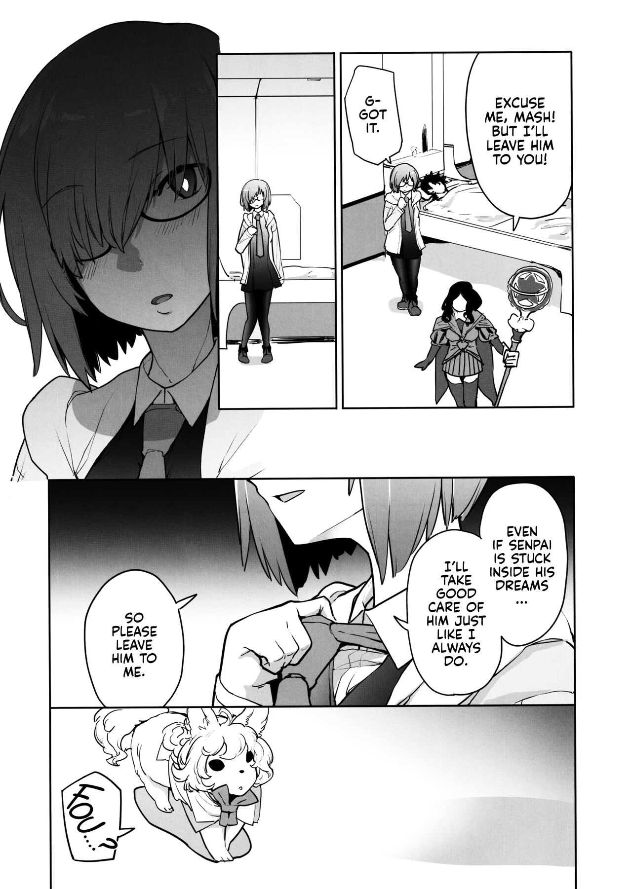 (C97) [IRON GRIMOIRE (SAKULA)] SleepAngel (Fate/Grand Order) [English] [Kyuume] image number 10