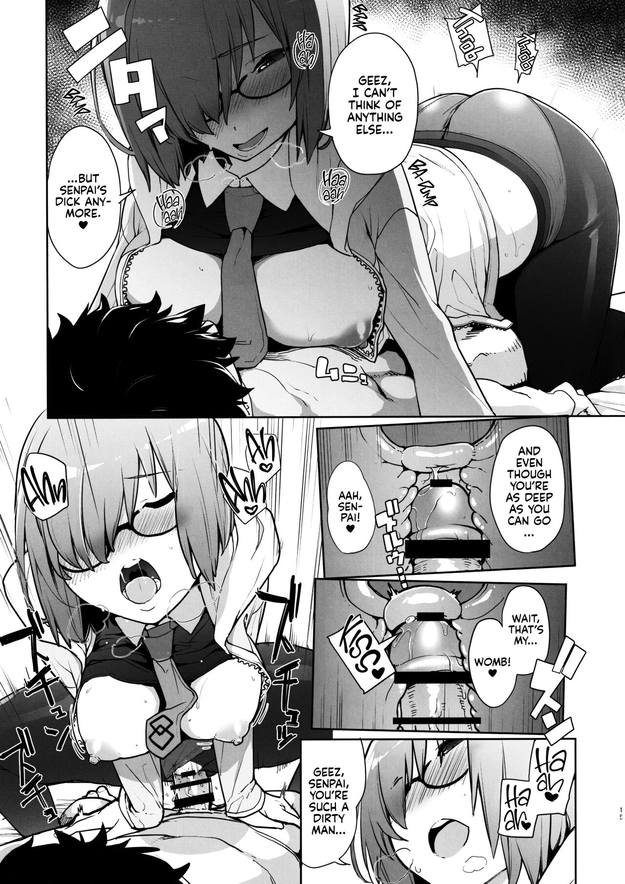 (C97) [IRON GRIMOIRE (SAKULA)] SleepAngel (Fate/Grand Order) [English] [Kyuume] image number 14