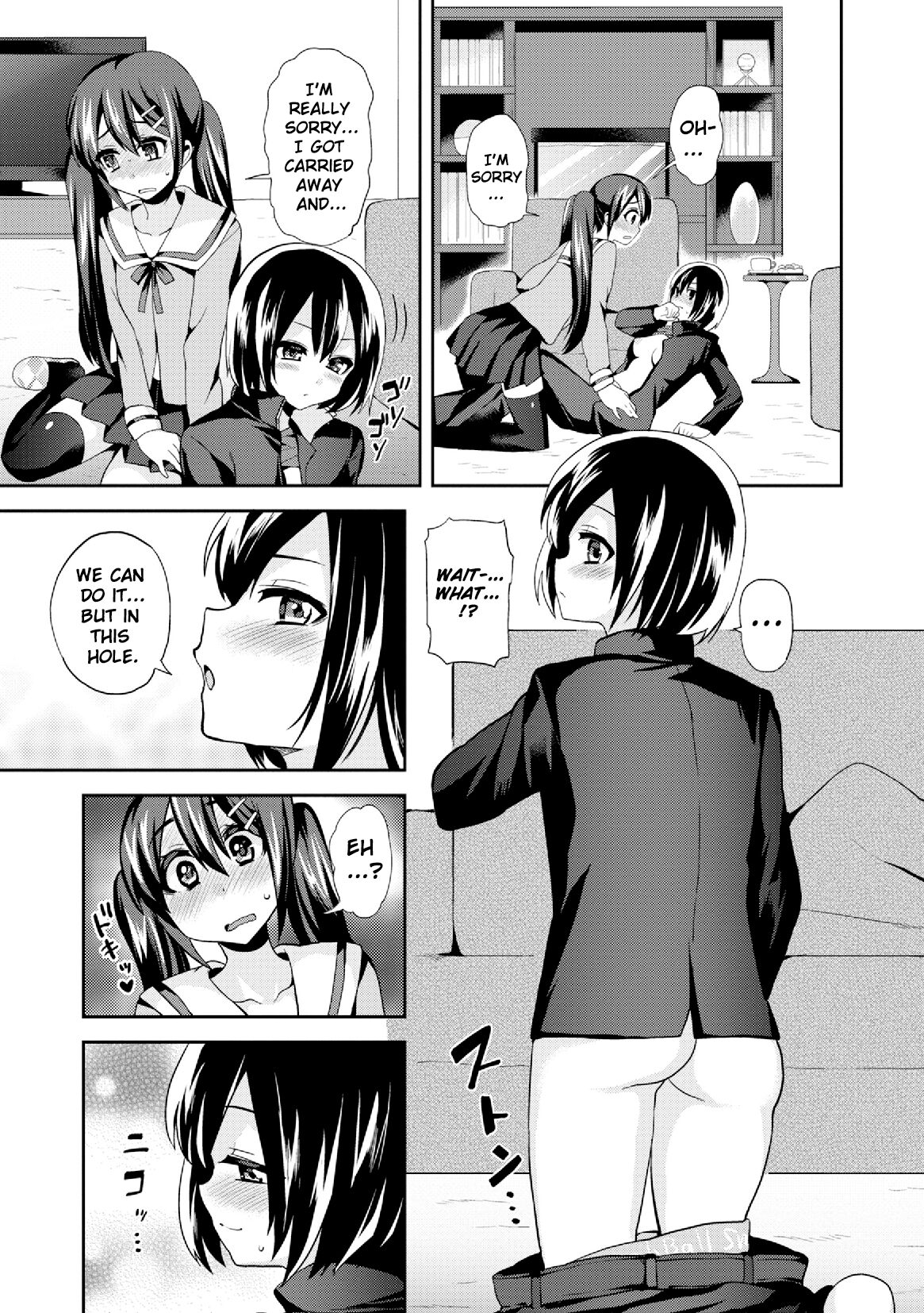 [Piririnegi] Kurosudoressa | Crossdresser (Dansou Joshi) [English] [ChoriScans] [Digital] изображение № 11