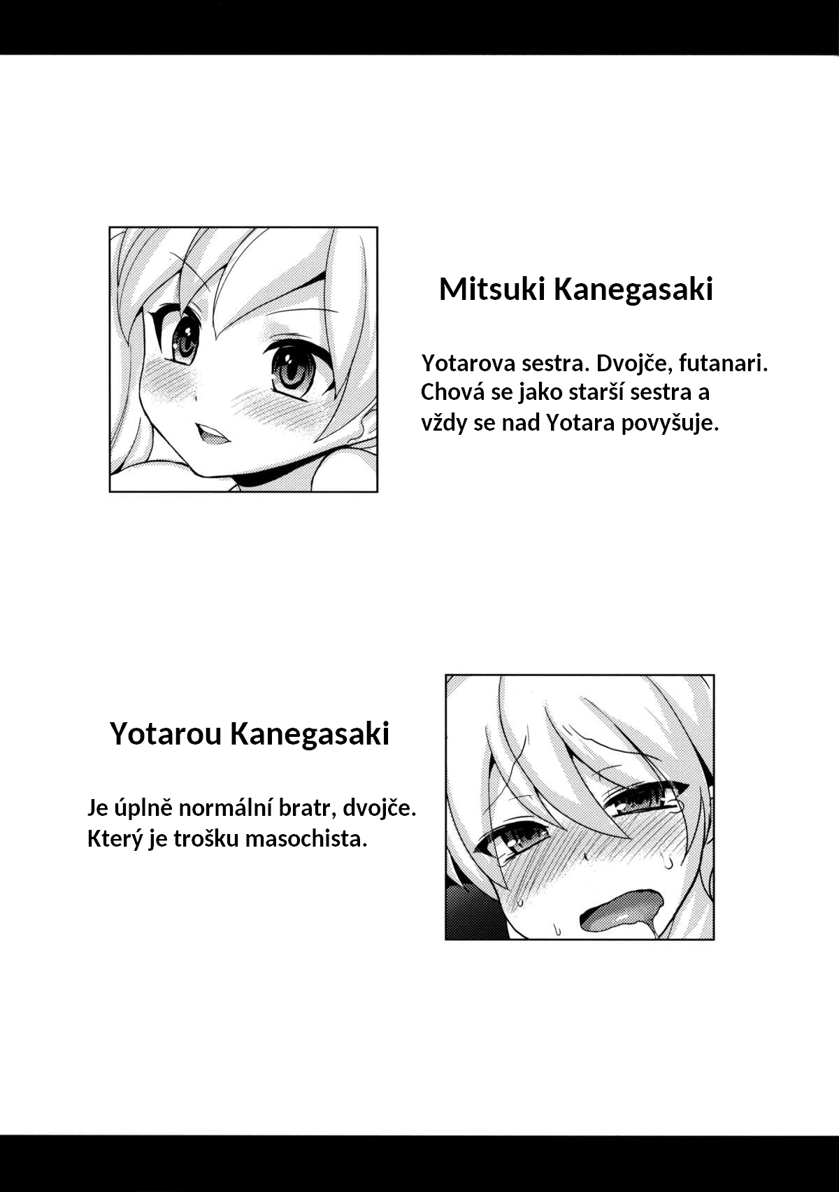 (Futaket 8) [Oshiruko Kan (Piririnegi)] Twin Prime 2 ~Futago no Omocha Asobi~ [Czech] [«FAku»] numero di immagine  3