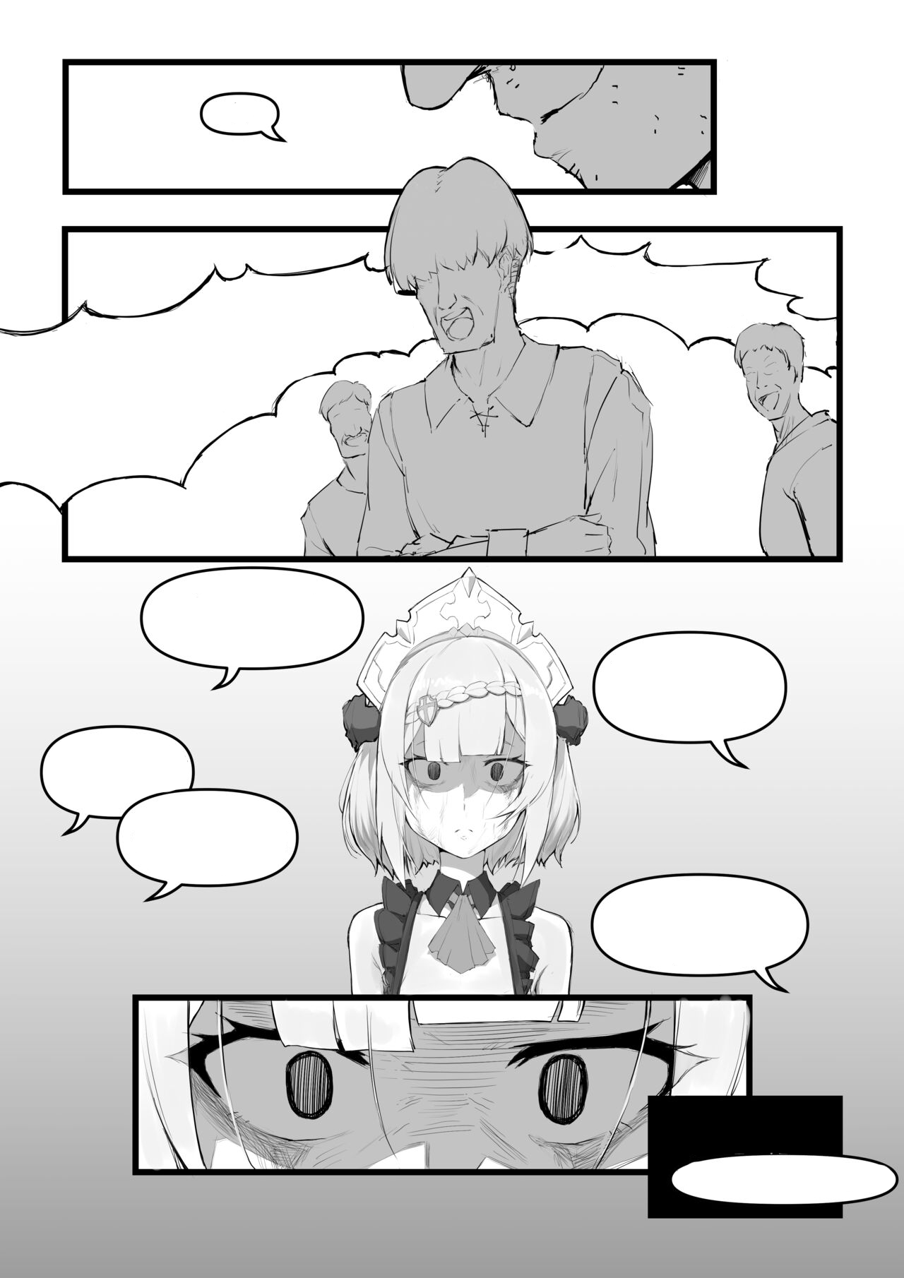 [saluky] 诺艾尔小姐无法拒绝!! | Miss Noelle can't refuse!! (Genshin Impact) [Textless] Bildnummer 32