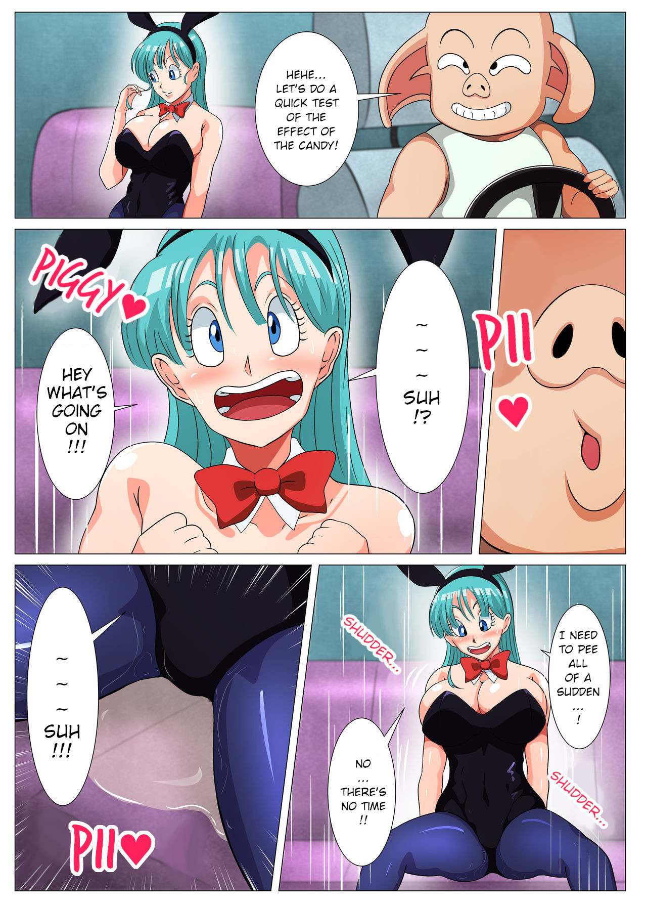 [Q Doujin] The Naughty Tricks of a Perverted Pig (Dragon Ball) [English] numero di immagine  4