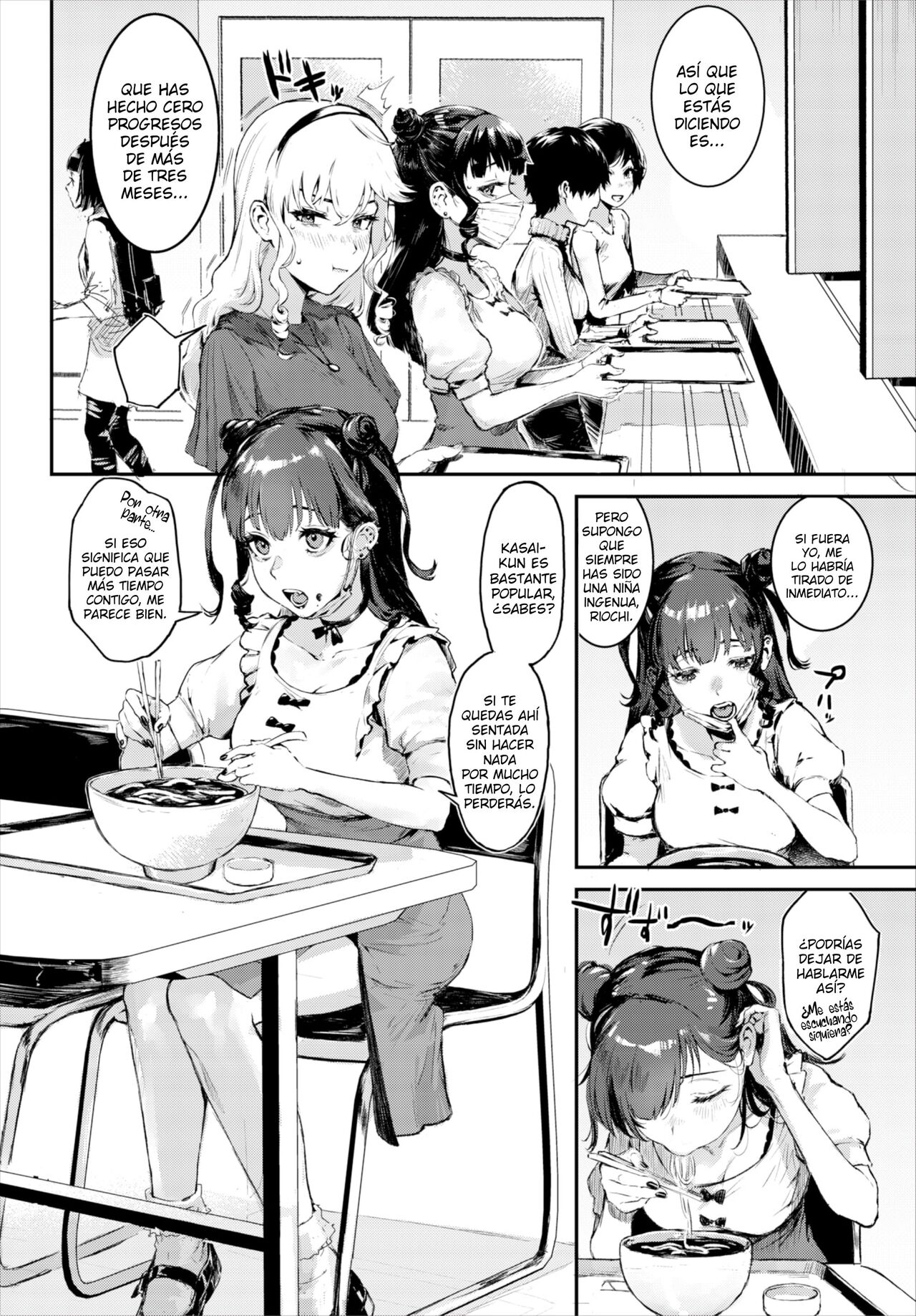 [Delta Chimaki] Tsuyogari Complex | Complejo De Mentiras (COMIC BAVEL 2023-03) [Spanish] [Lo Hago por Diversión] [Decensored] [Digital] image number 4