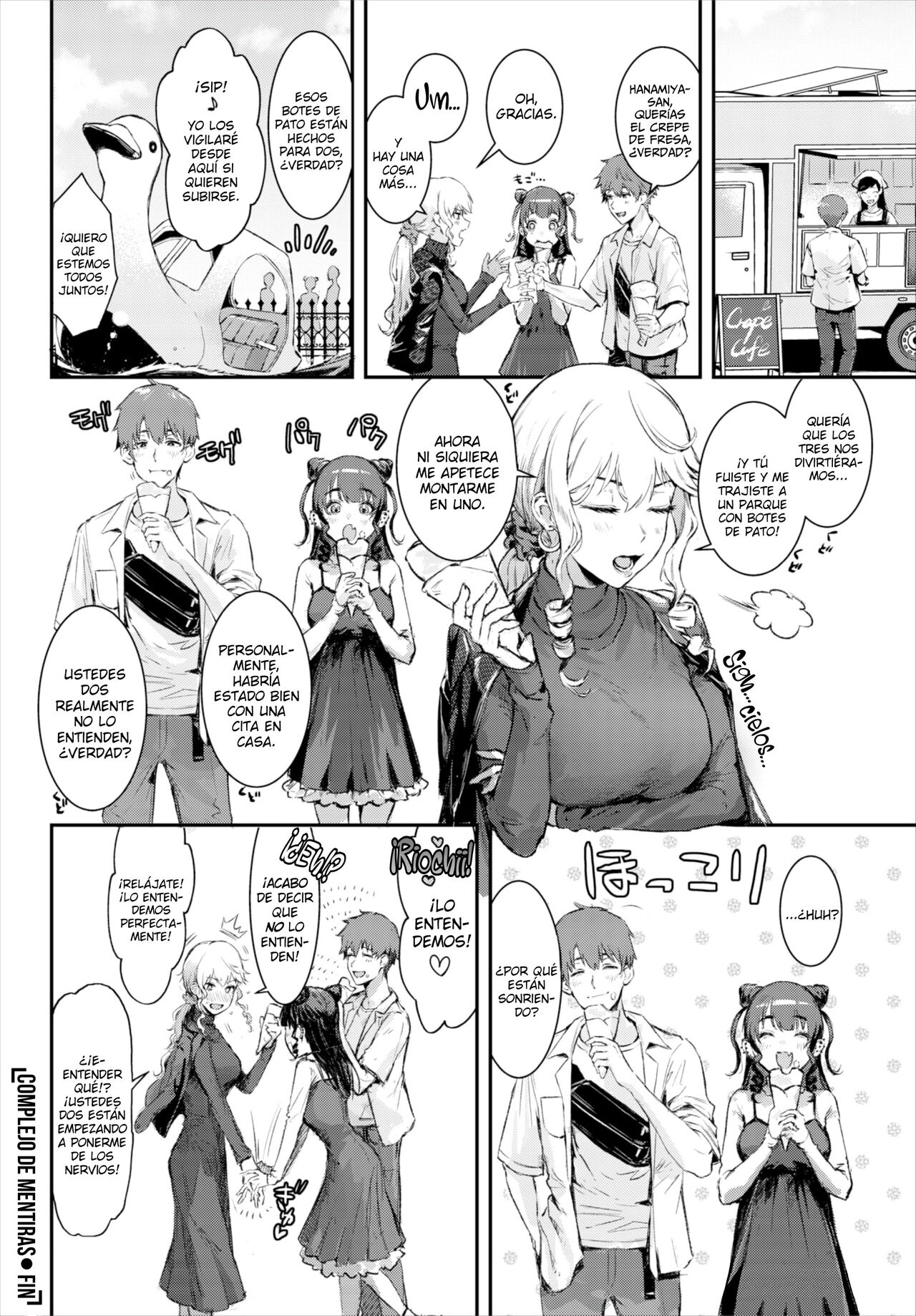 [Delta Chimaki] Tsuyogari Complex | Complejo De Mentiras (COMIC BAVEL 2023-03) [Spanish] [Lo Hago por Diversión] [Decensored] [Digital] image number 24