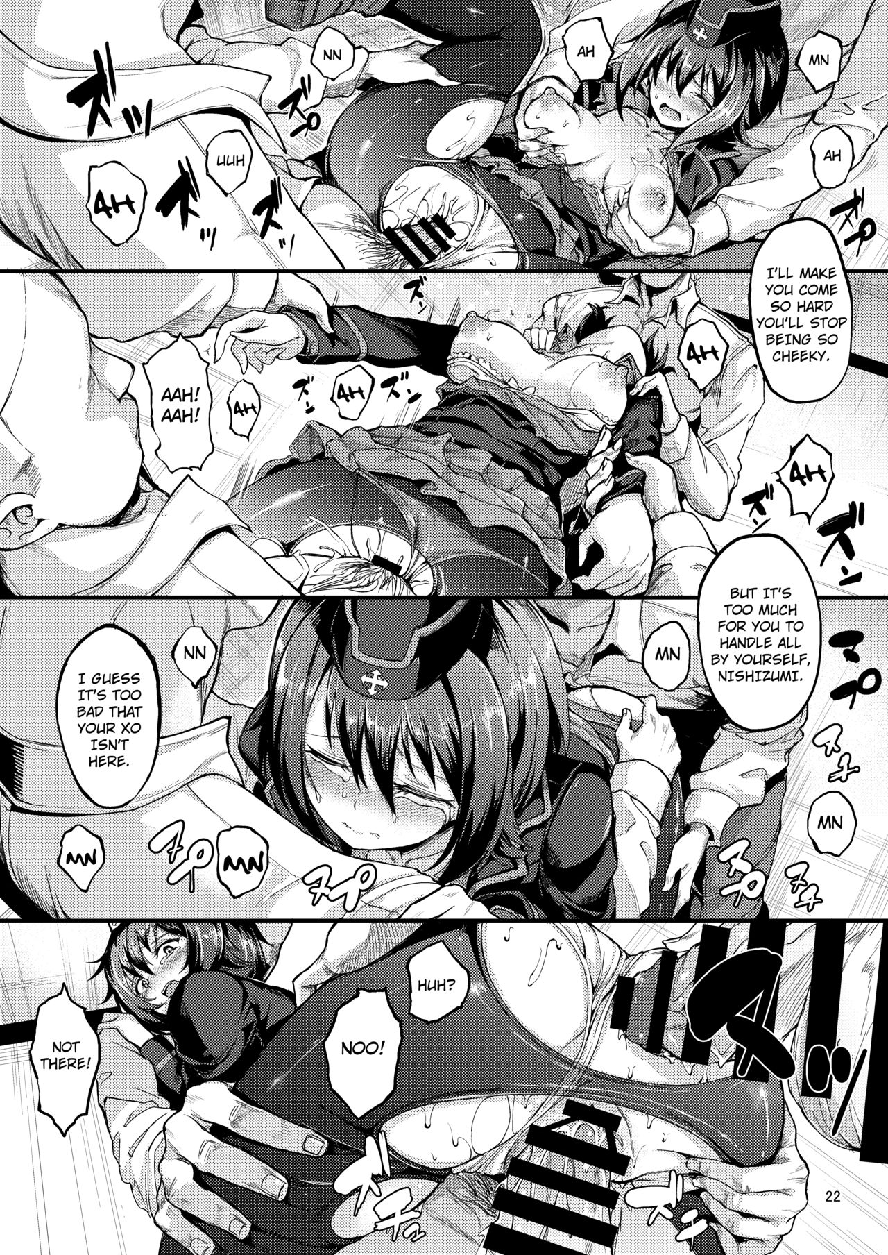 (C93) [Kyockchokyock (Kyockcho)] Kuromorimine Ryoujoku -Zenjitsu Shou- | The Rape of Kuromorimine -The First Day- (Girls und Panzer) [English] =7BA= 画像番号 21