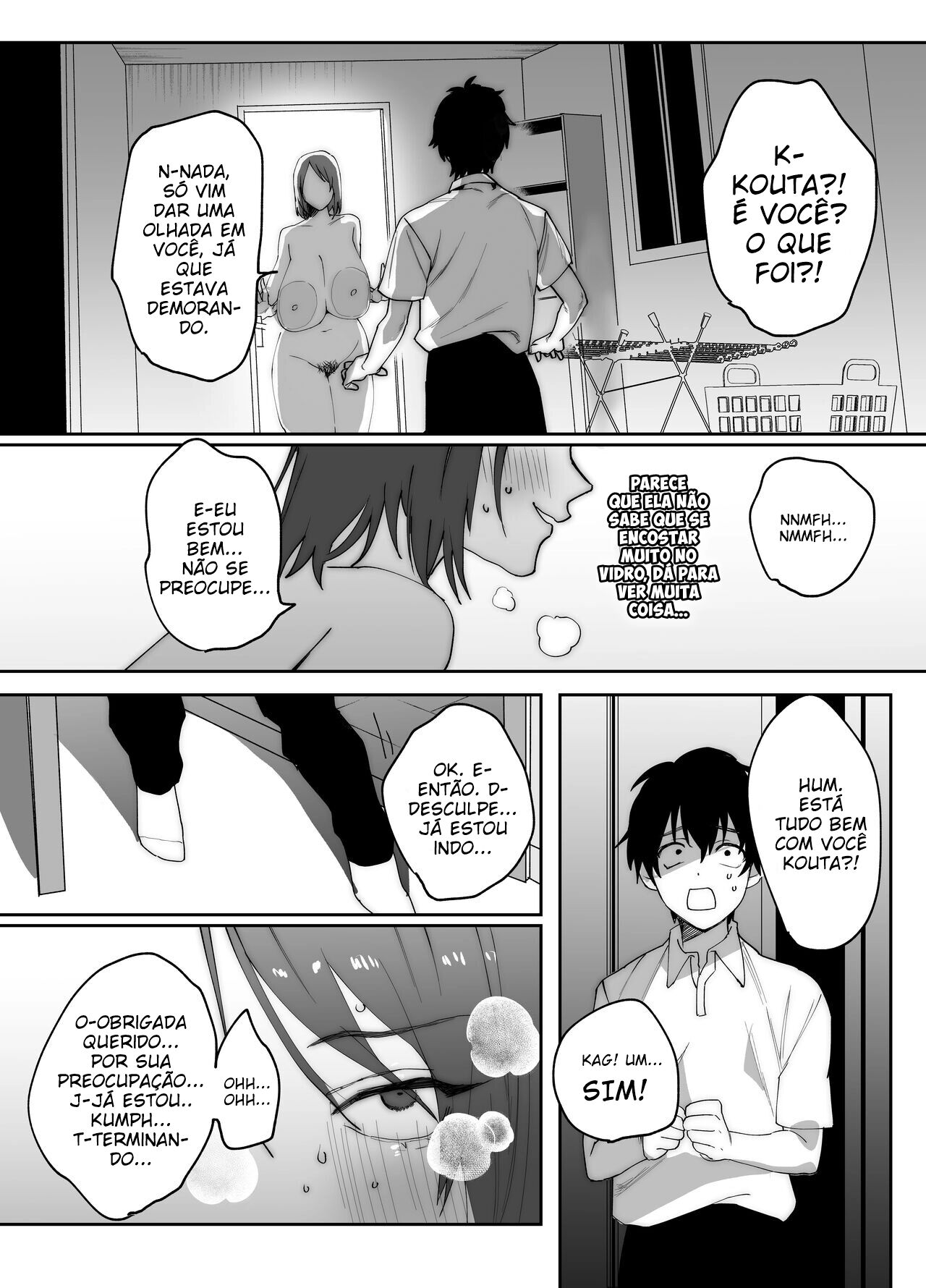 [Pyaropashimu] Kaa-san ga Tomodachi to Sex Shiteita Ken [pt-BR] [HelioScan] - Bakai.org 画像番号 12