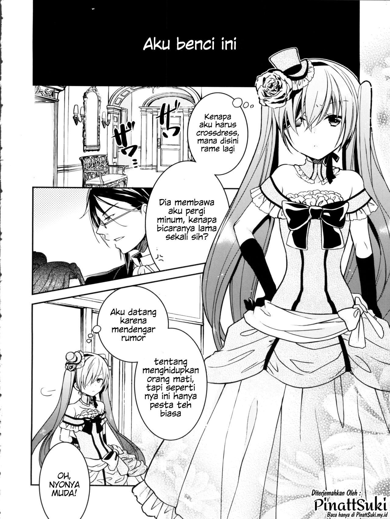 [Chocolate Macaron (Yoshizawa Vanilla)] Apatite (Black Butler) Bildnummer 3