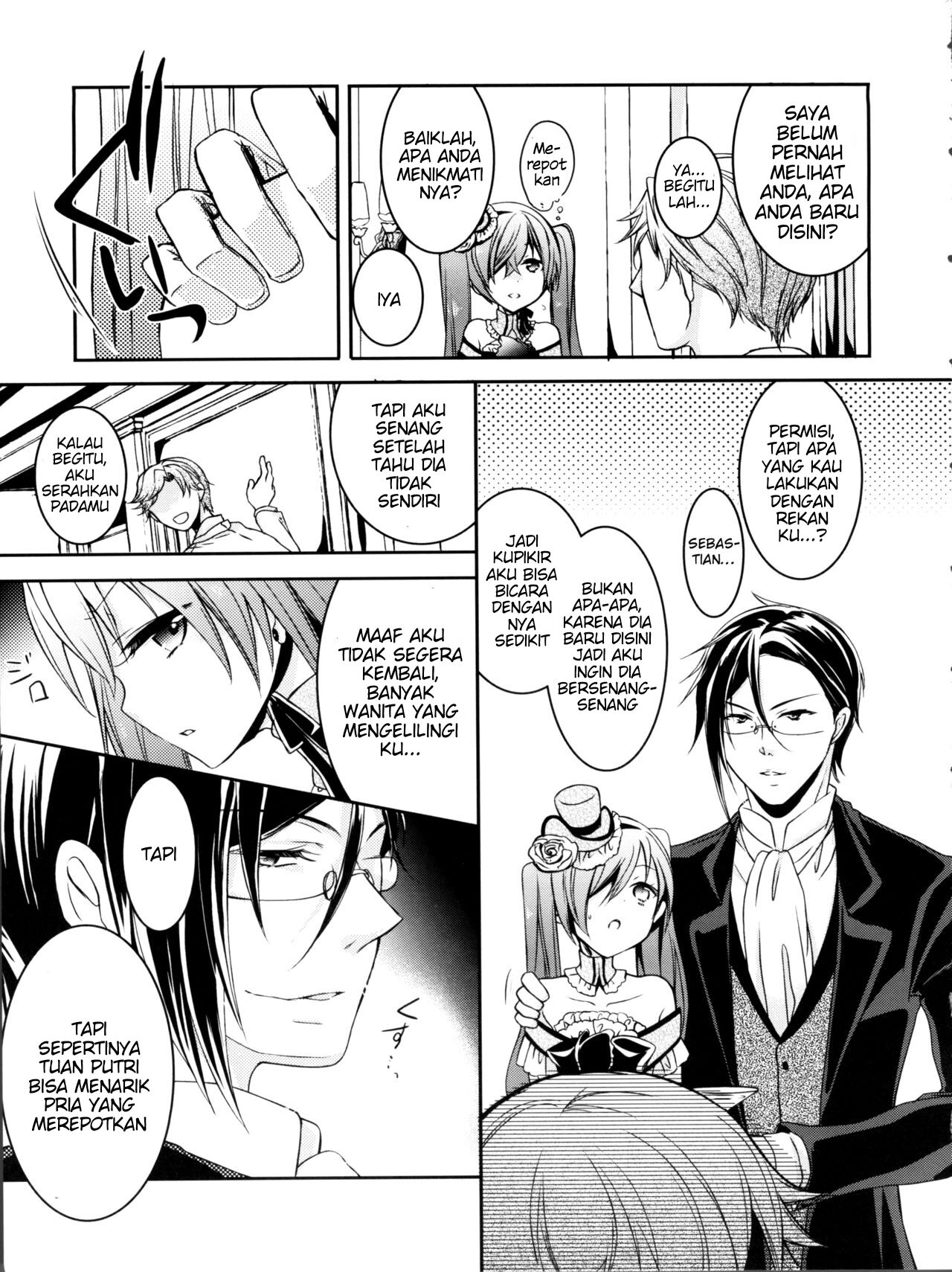 [Chocolate Macaron (Yoshizawa Vanilla)] Apatite (Black Butler) Bildnummer 4