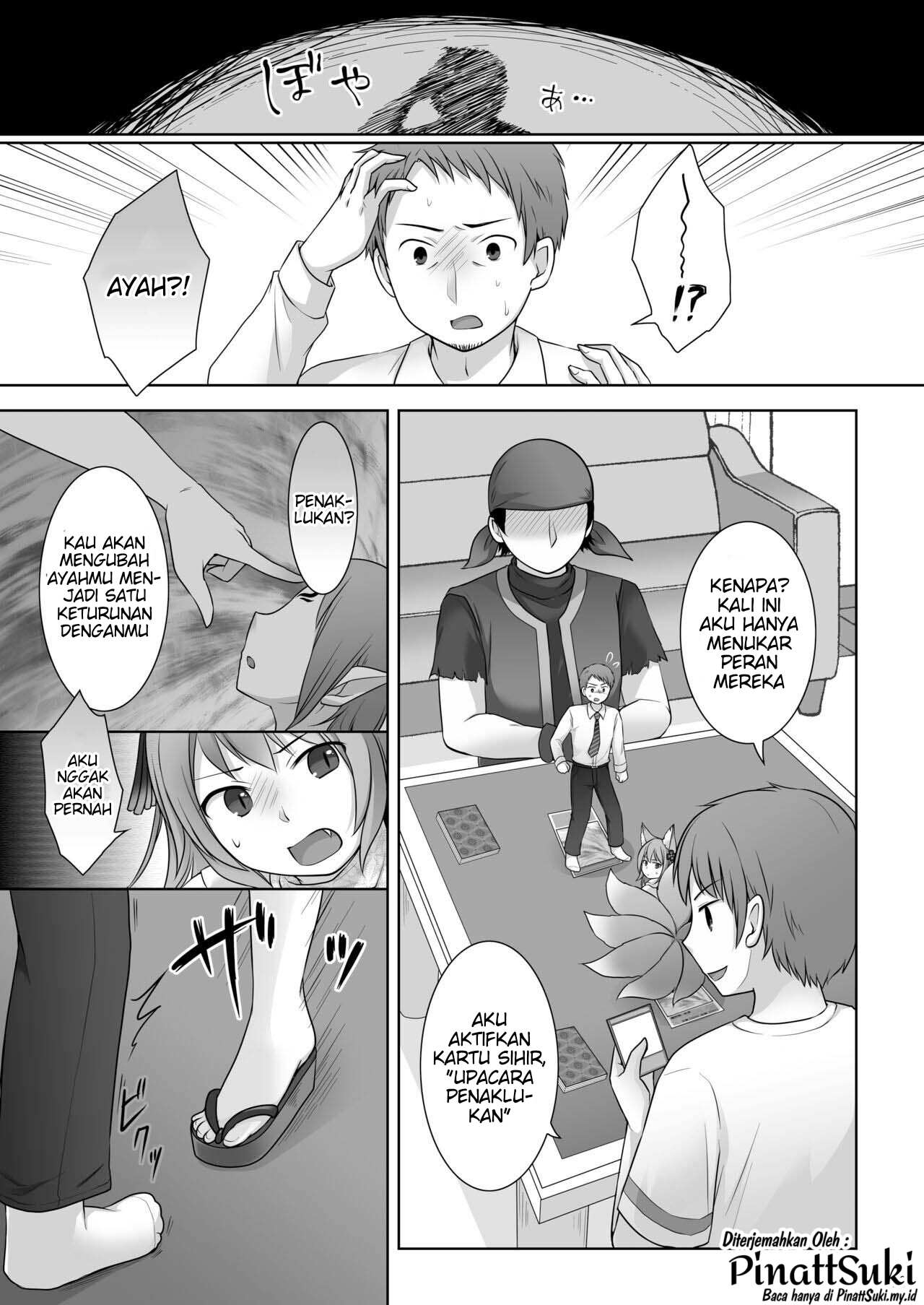 [Chabatake ni Haeta Takenoko (Kuratsuka Riko, Iga Senpuki)] "Kankon no Gi" ~ Card no Seirei ni Karada o Ubawareta Oretachi ~ изображение № 24