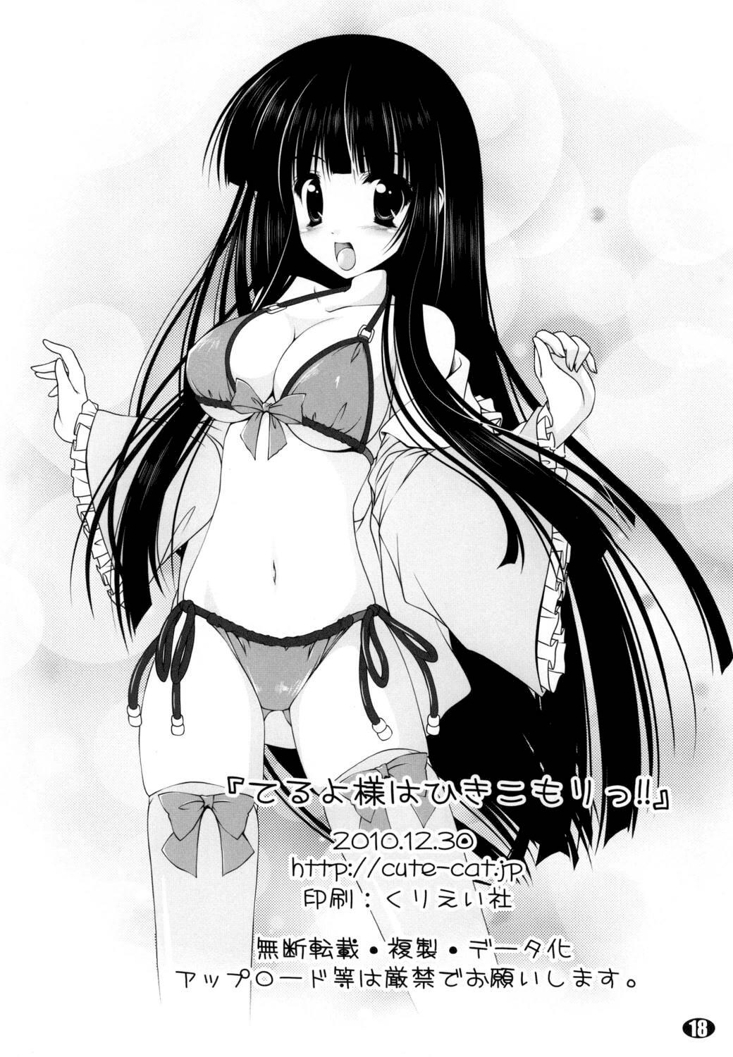 [Cute (Kamiya Tomoe)] Teruyo-sama wa Hikikomori!! | Teruyo-Sama Es Un Hikikomori (Touhou Project) [Spanish] [Digital] 이미지 번호 17