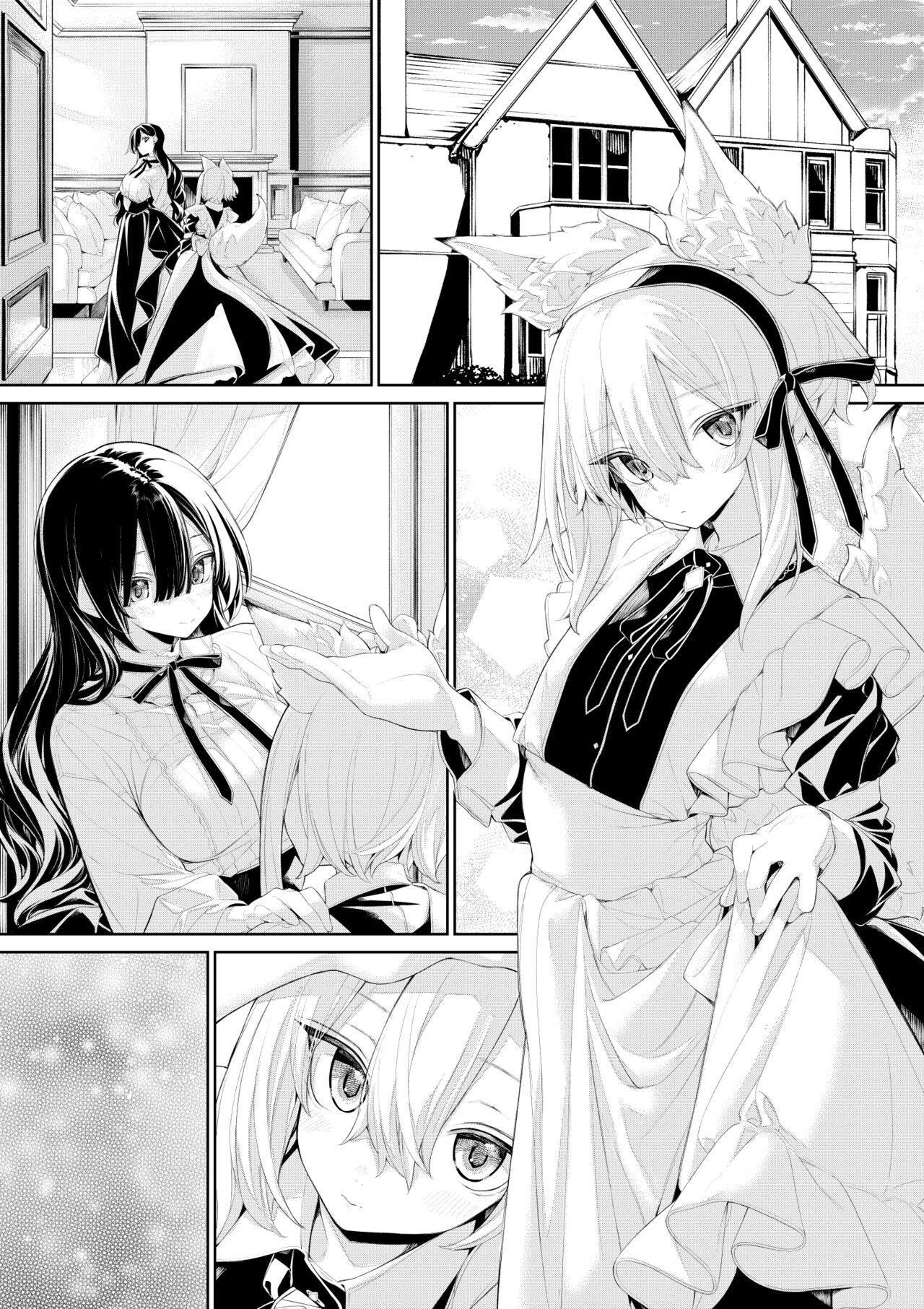 [Zanka] Ofuro de Ichaicha suru Kitsunemimi Maid-san to Ojou-sama 图片编号 7