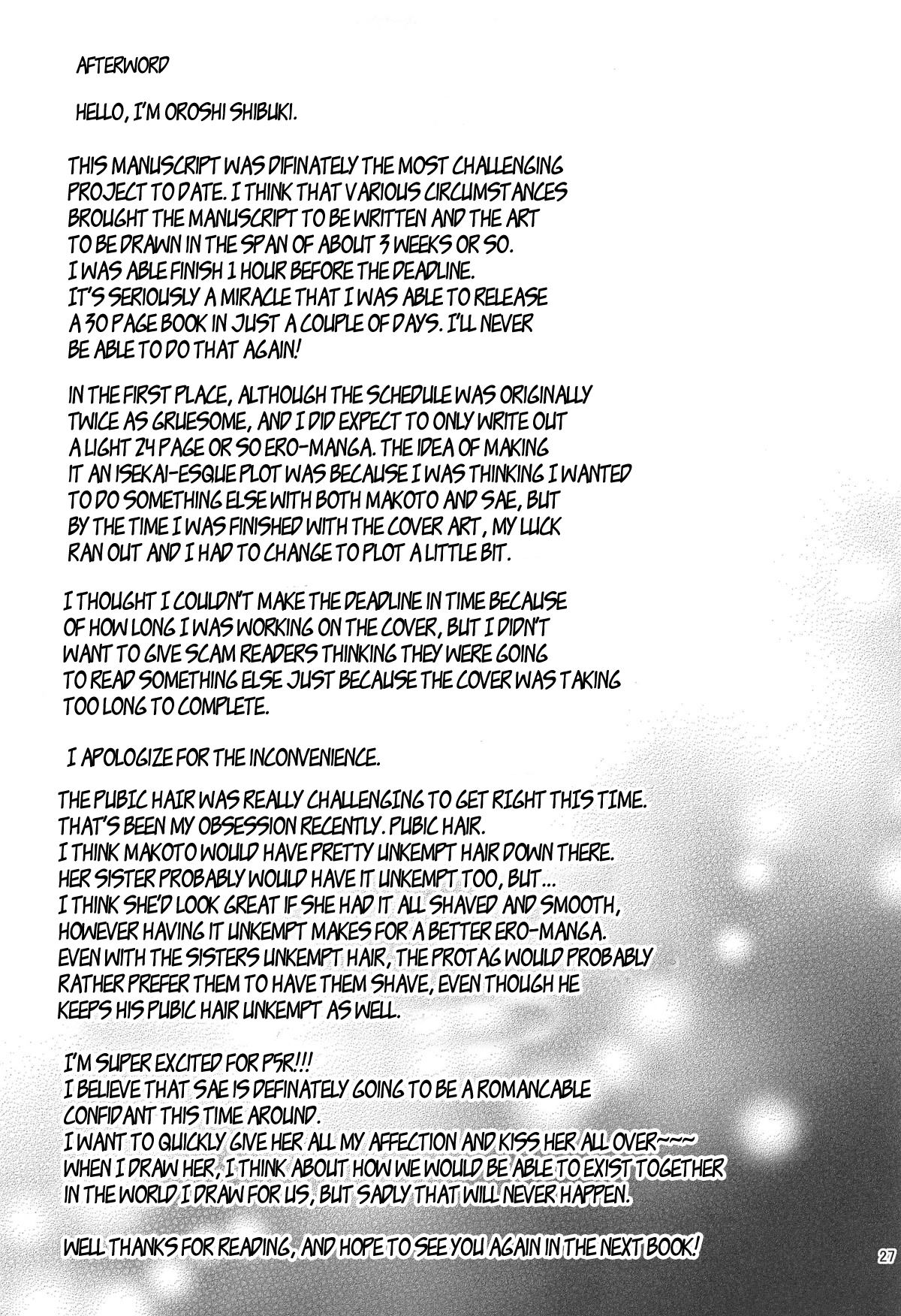 (C96) [Esebateira (Shibuki Oroshi)] Tensei Shitara 2-shuume Cheat Joutai datta Ken (Persona 5) [English] Bildnummer 26