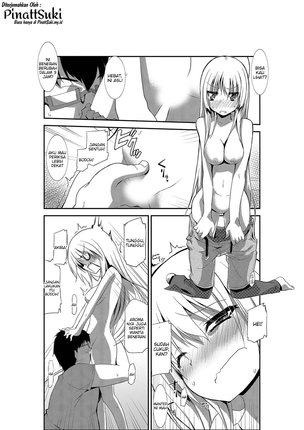 [Kurono] Nyotaika Strike! ~ Wota Tomo no Bukkake Milk de Iku Kaikan ~ [Indonesian] [PinattSuki] 이미지 번호 7