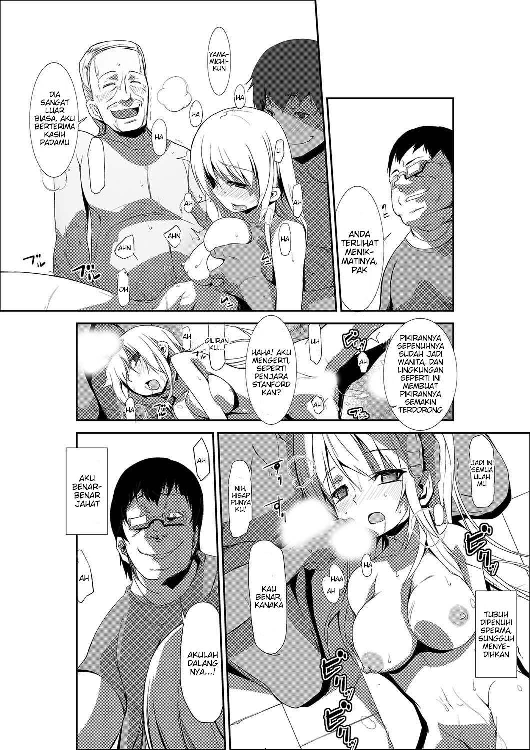 [Kurono] Nyotaika Strike! ~ Wota Tomo no Bukkake Milk de Iku Kaikan ~ [Indonesian] [PinattSuki] 이미지 번호 23