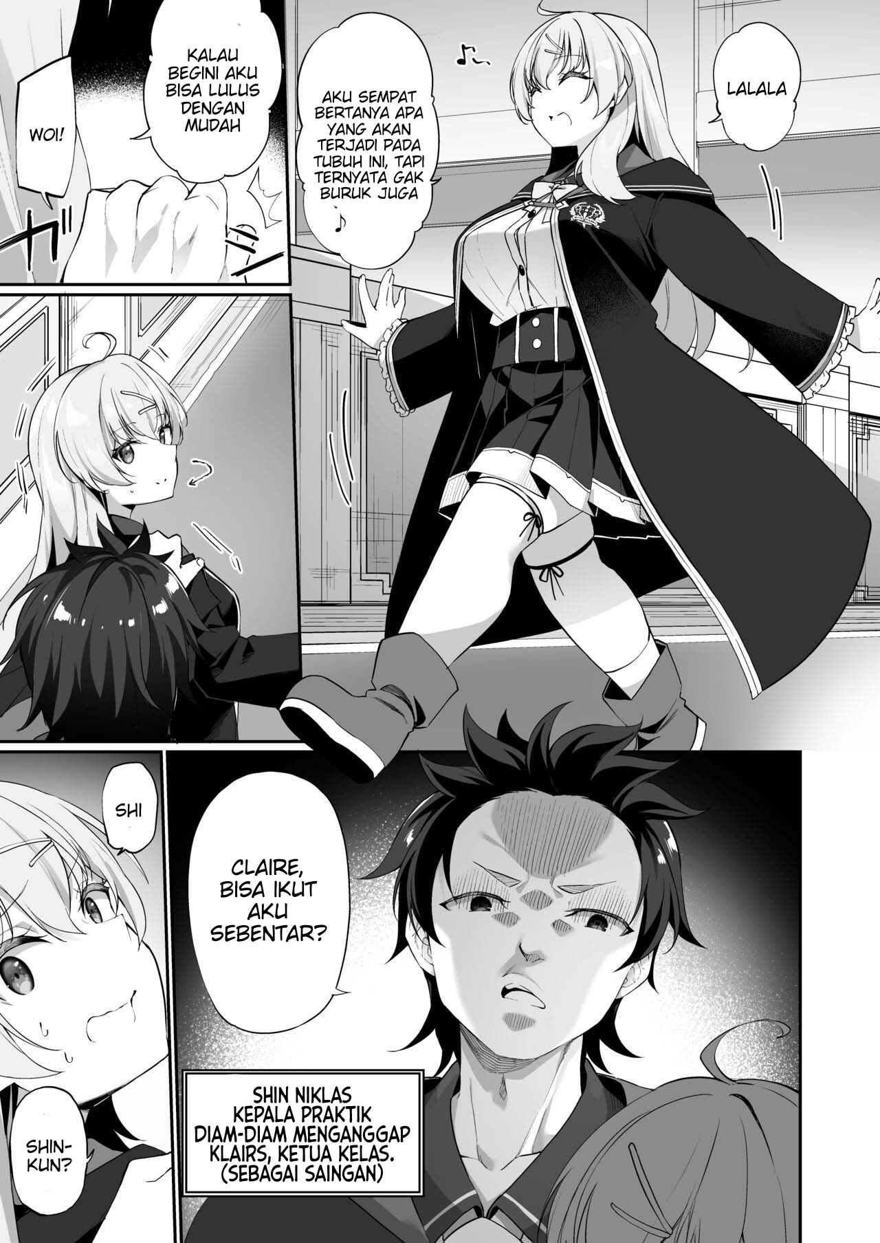 [Slime no Kanmuri (Kanmuri)] Sinyaku TS: Mahou Seikatsu! [Indonesian] [PinattSuki] 이미지 번호 9