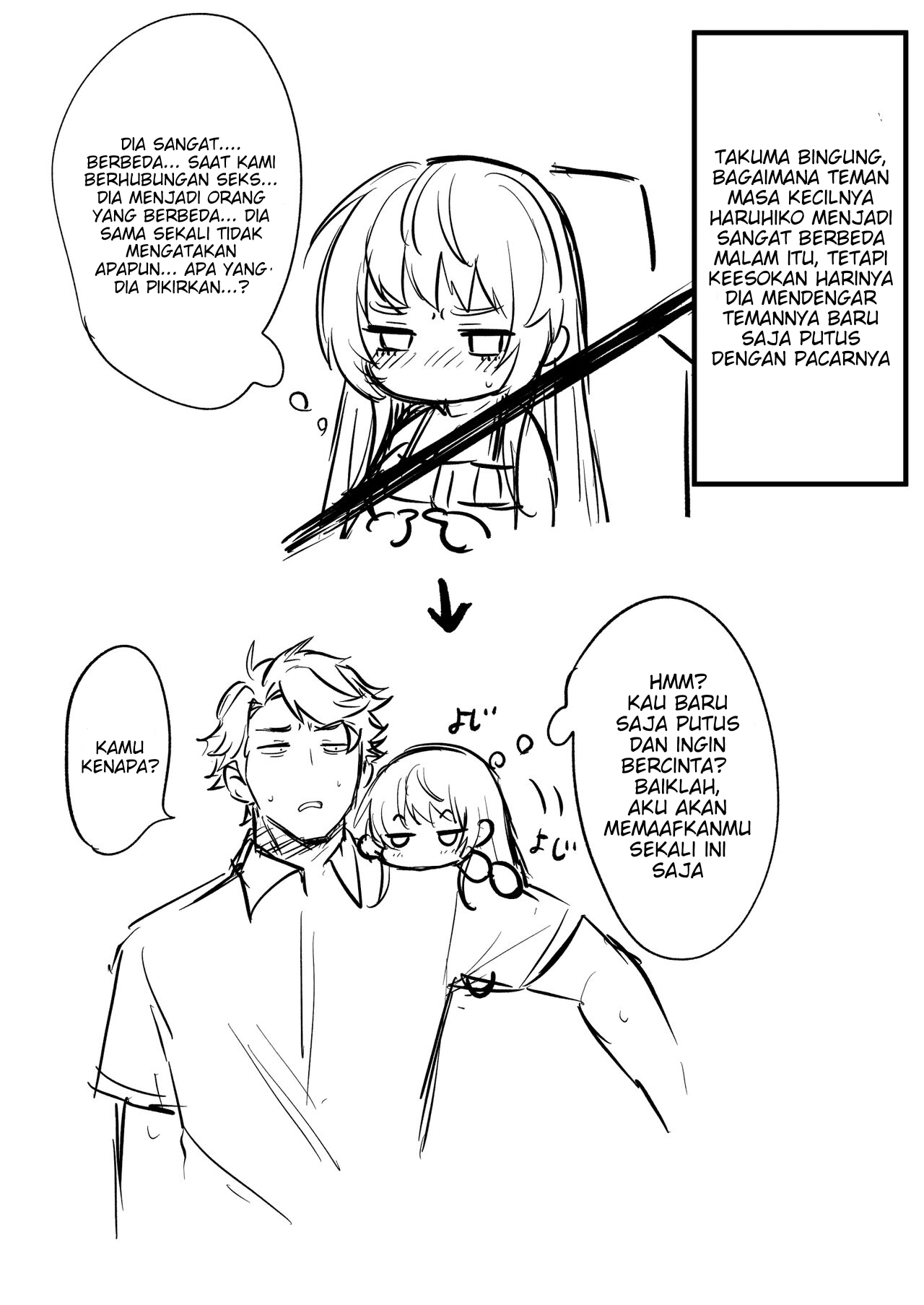 [Doujin Echigoya (Echigoya Takeru)] TS Tantei Narawashi no Mura Hen [Indonesian] [PinattSuki] numero di immagine  31