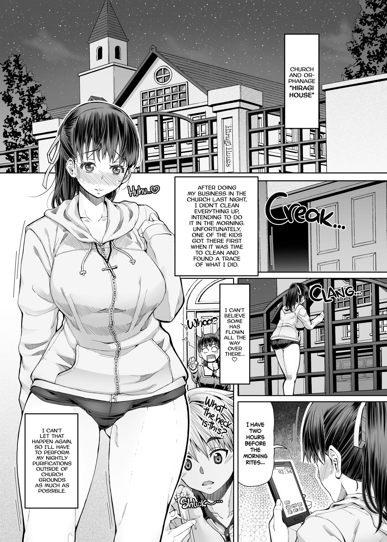 [Doronuma Kyoudai (RED-RUM)] FutaAna †† | FutaAna - A Certain Futanari Nun's Anal Masturbation Records - Chapter 2 [English] [2d-market.com] [Decensored] [Digital] numero di immagine  4