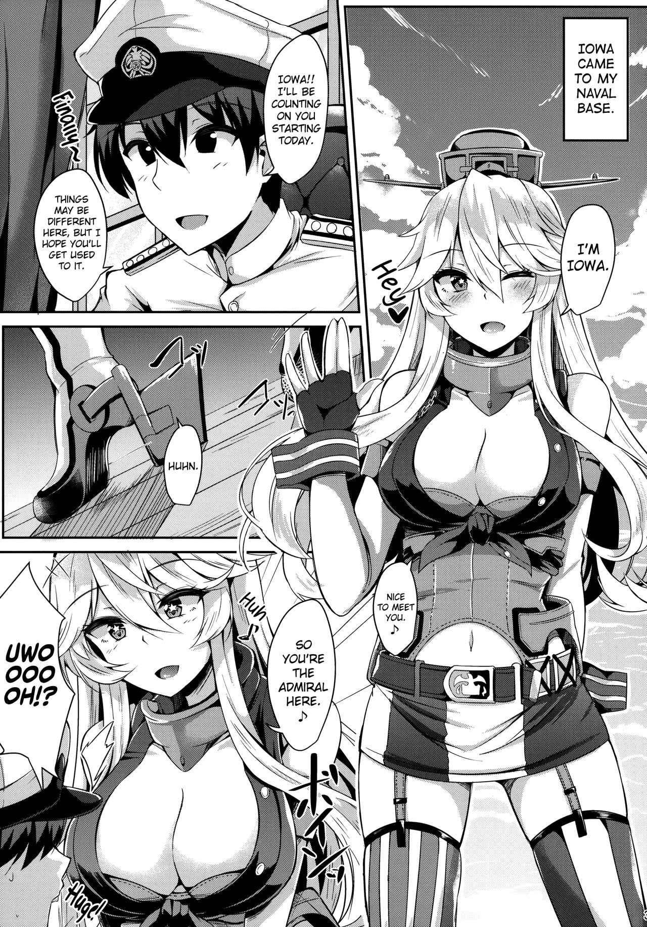 [Tiusan Kingdom (Kazamitiu)] Iowa to Mechamecha Ecchi Suru Hon | Wild Sex With Iowa (Kantai Collection -KanColle-) [English] {biribiri} 4eme image