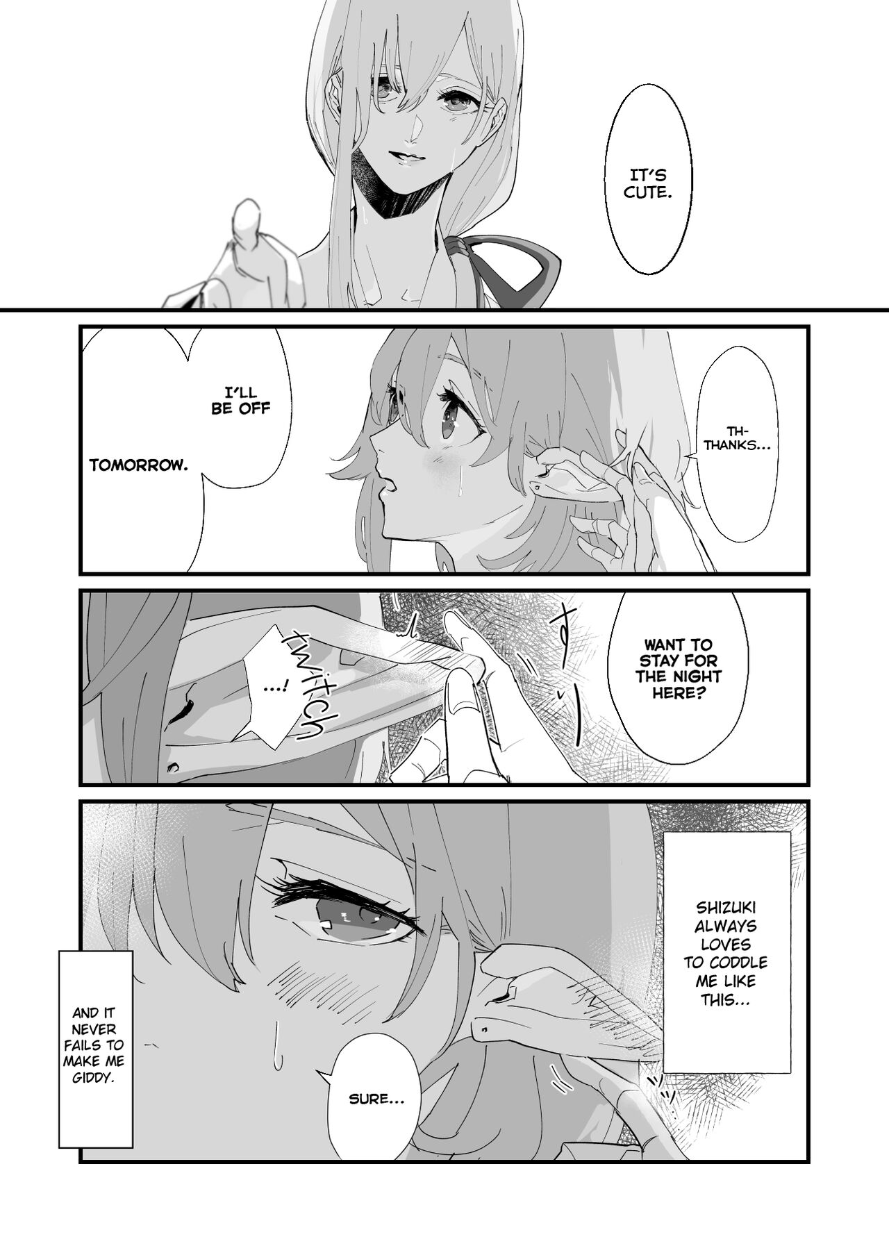 [Hakumaidokoro (Komera)] Tengu no Kuni Extra chapter: Tengu on Yawa [English] {/yuri/ Scanlations + Lazy Lily + Hennojin} image number 1