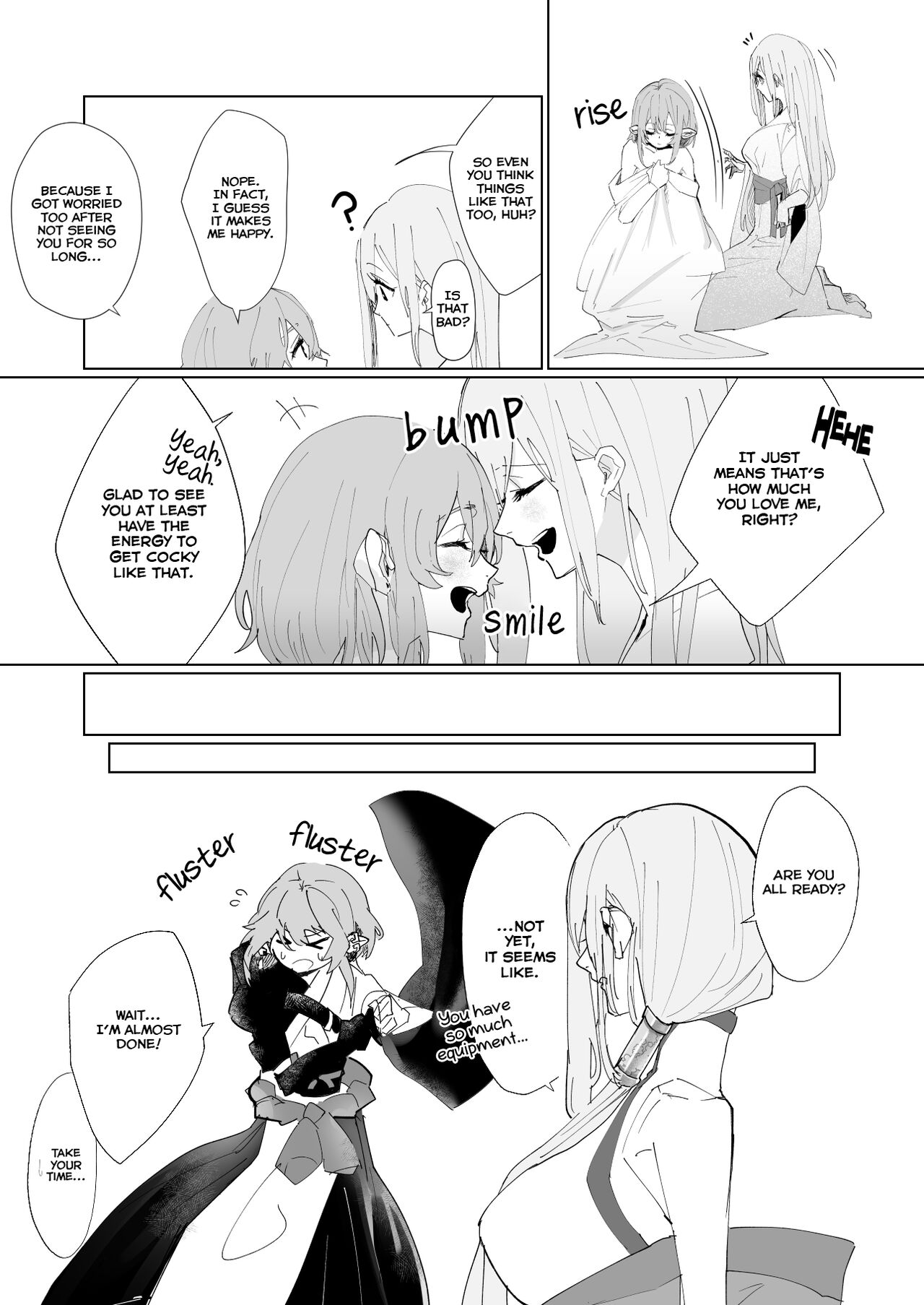 [Hakumaidokoro (Komera)] Tengu no Kuni Extra chapter: Tengu on Yawa [English] {/yuri/ Scanlations + Lazy Lily + Hennojin} image number 12