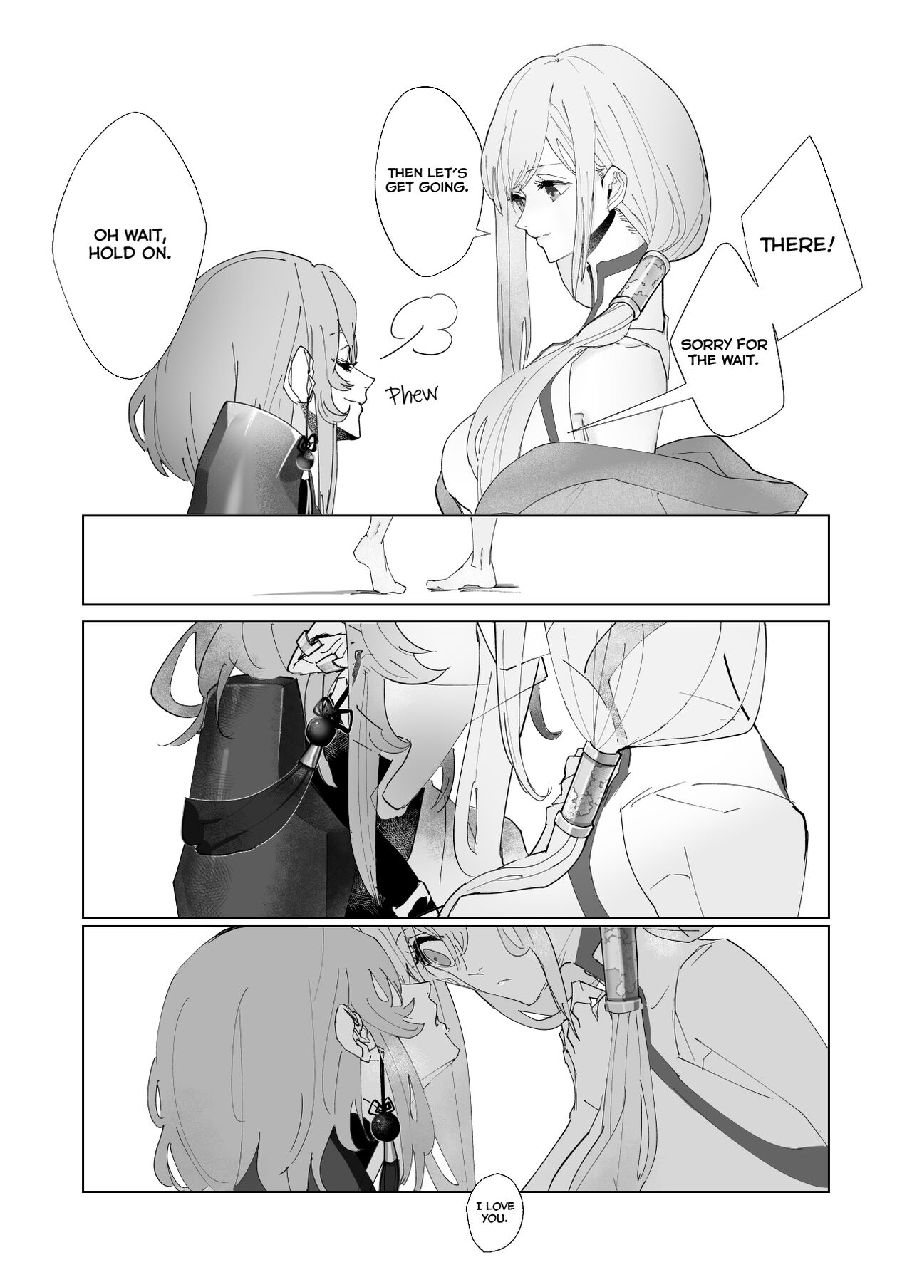 [Hakumaidokoro (Komera)] Tengu no Kuni Extra chapter: Tengu on Yawa [English] {/yuri/ Scanlations + Lazy Lily + Hennojin} image number 13