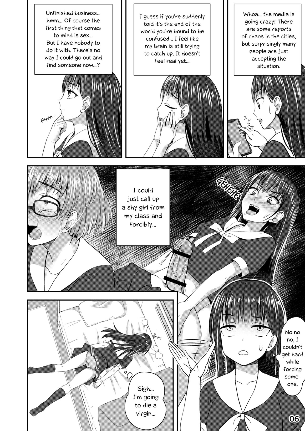 [Silicon Jichou (Condessa)] Shuumatsu Fudeoroshi Girl | Apocalypse Cherry-Popping Girls [English] [Digital] 图片编号 5