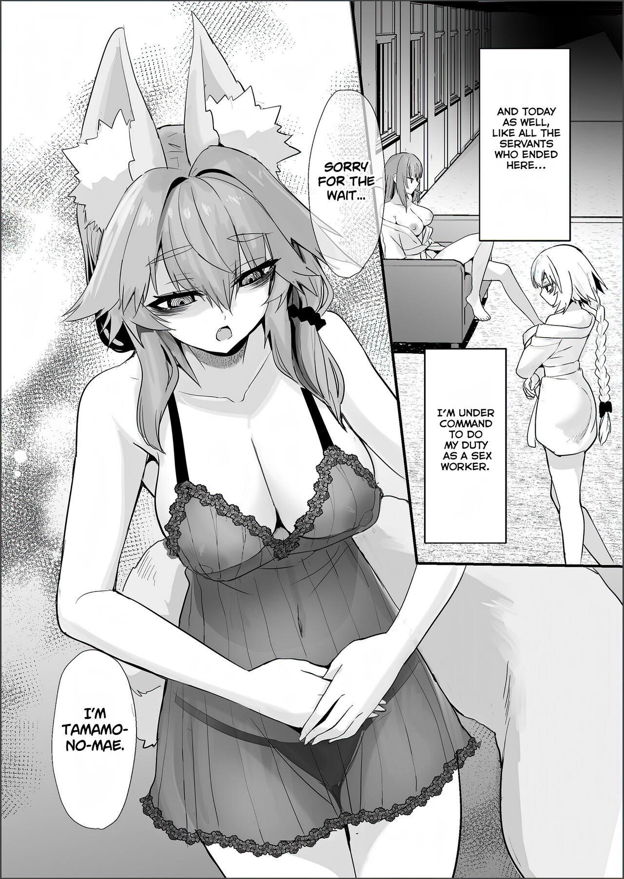 [Yamitsuki Honpo (Wise Speak)] Shinda Me Soap-jou Tamamo-san 2 - Dead Eyes Sex Worker Tamamo-san #2 (Fate/Grand Order) [English] {Mant} [Digital] Bildnummer 4