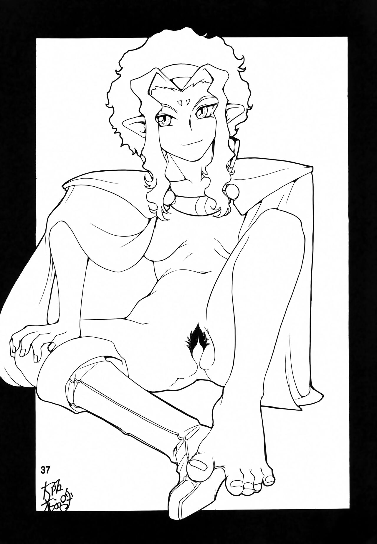 [Sumire Club 8823 (Oosaka Hananoko)] Isekai no Suzumekishi Monogatari (Isekai no Seikishi Monogatari) numero di immagine  36