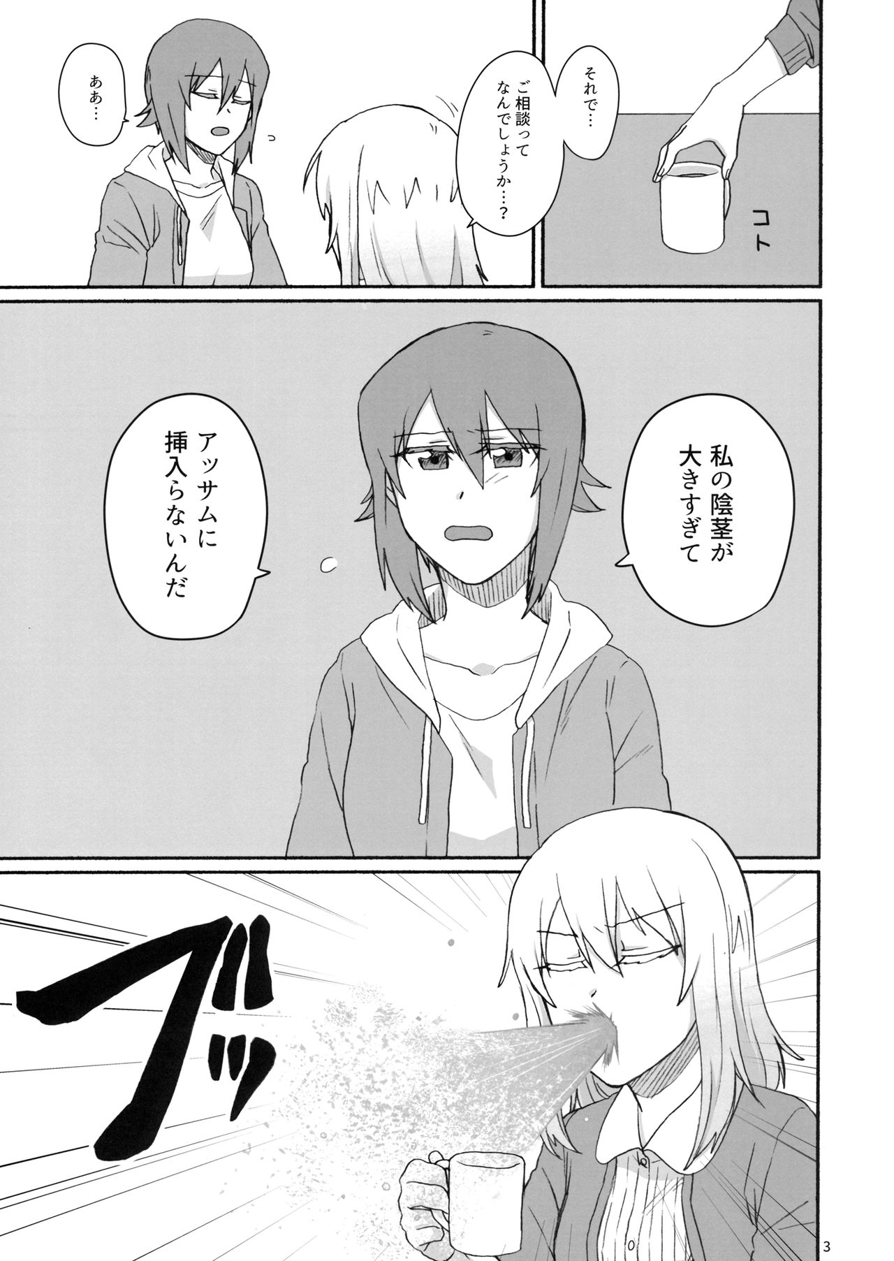 (C93) [Canary to Tsubame (Hayakawa Torinone)] Konna no Data ni Arimasen! (Girls und Panzer) 图片编号 2