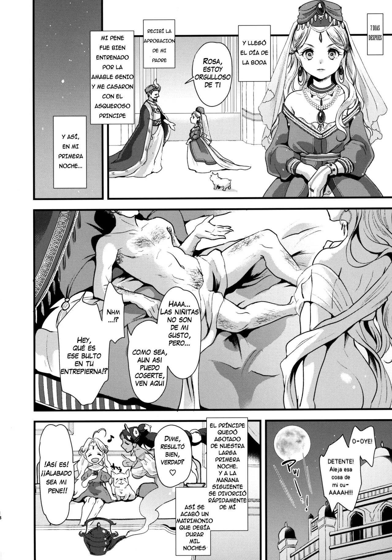 (C96) [Fleur 9 pri (Kitahara Eiji)] Futanari Senya Ichiya [Spanish] [Valravn] изображение № 19