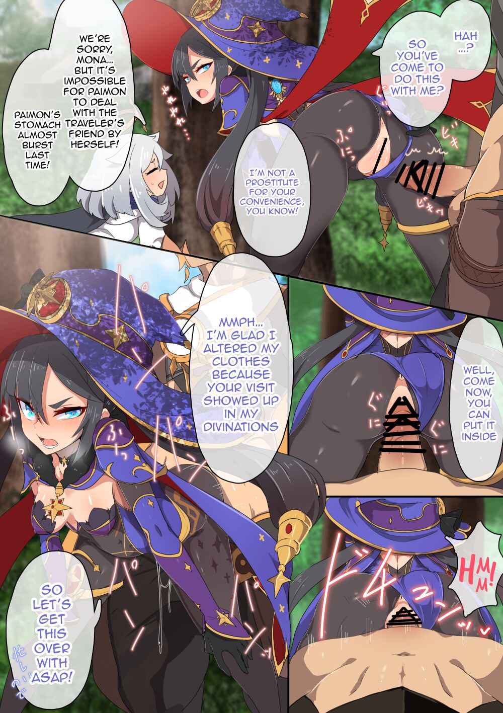 [Fumutarou] Mona (Genshin Impact) (The NekoMancers) image number 2