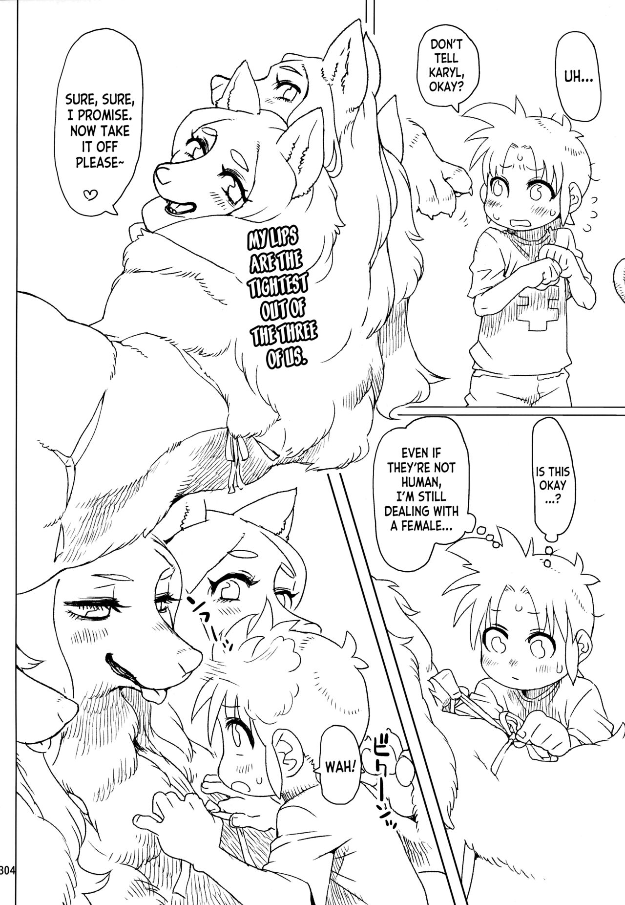 (C101) [Mayoineko (Nezumin)] Untitled (Kemokko Lovers 11) [English] [desudesu] 画像番号 4