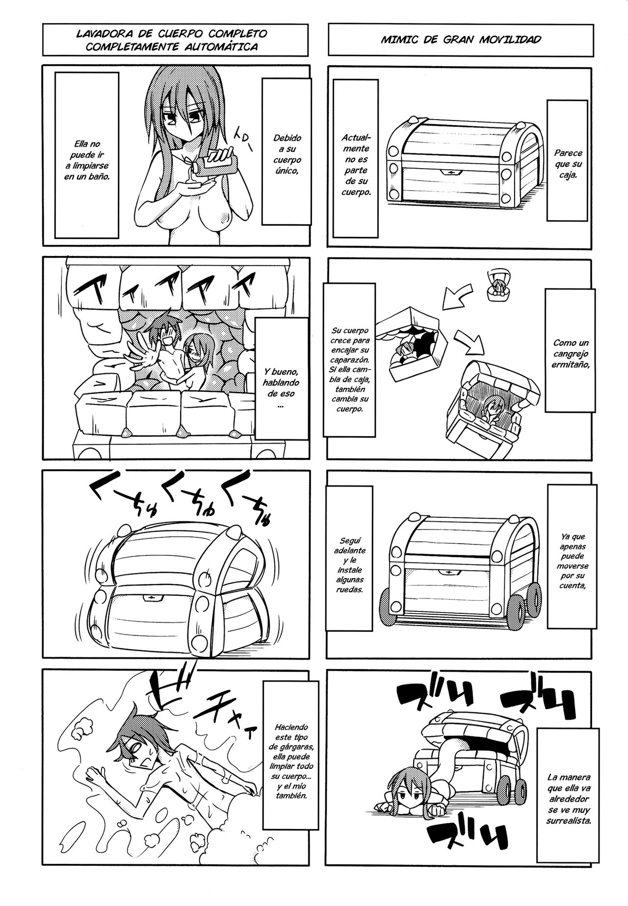 (COMITIA111) [SlapStickStrike (Stealth Changing Line)] Watashi no Koibito o Shoukai Shimasu! 4 | Introducing My Monstergirl! 4 [Spanish][TheApofVerse] 图片编号 20