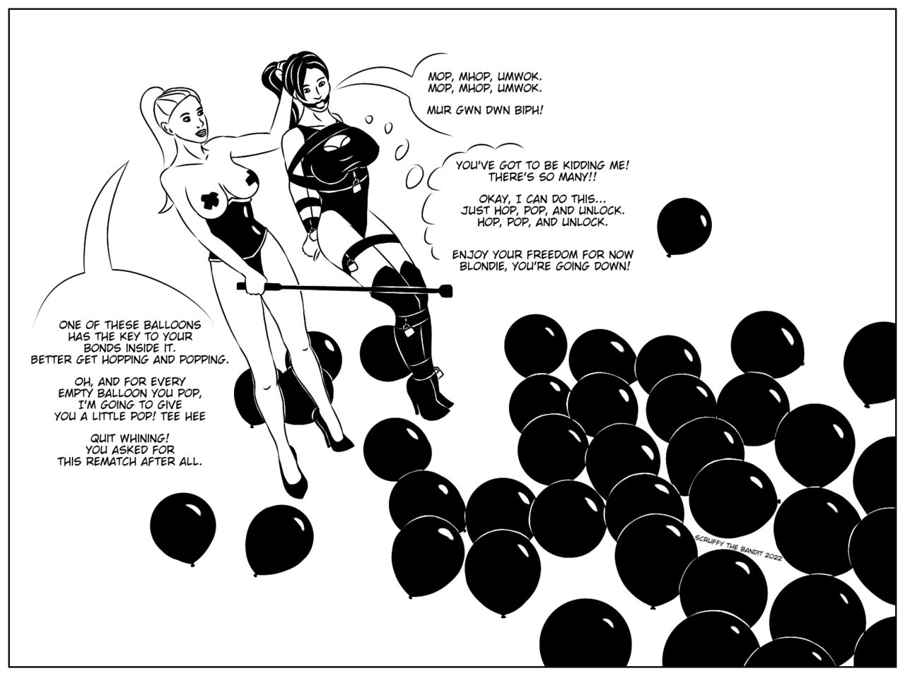 [ScruffyTheBandit] Friendly Competition Among Dommes 1-20 изображение № 6