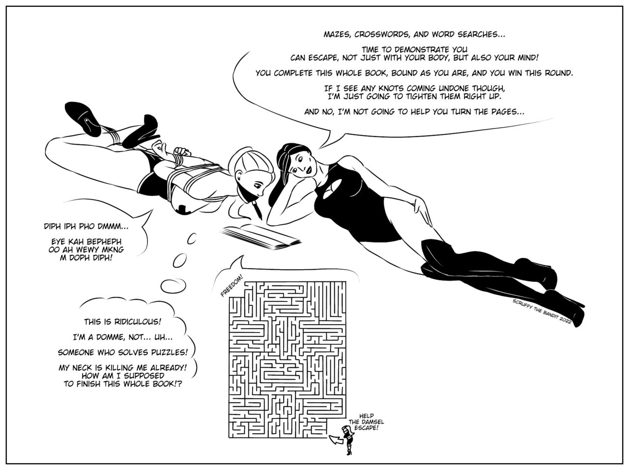 [ScruffyTheBandit] Friendly Competition Among Dommes 1-20 изображение № 7