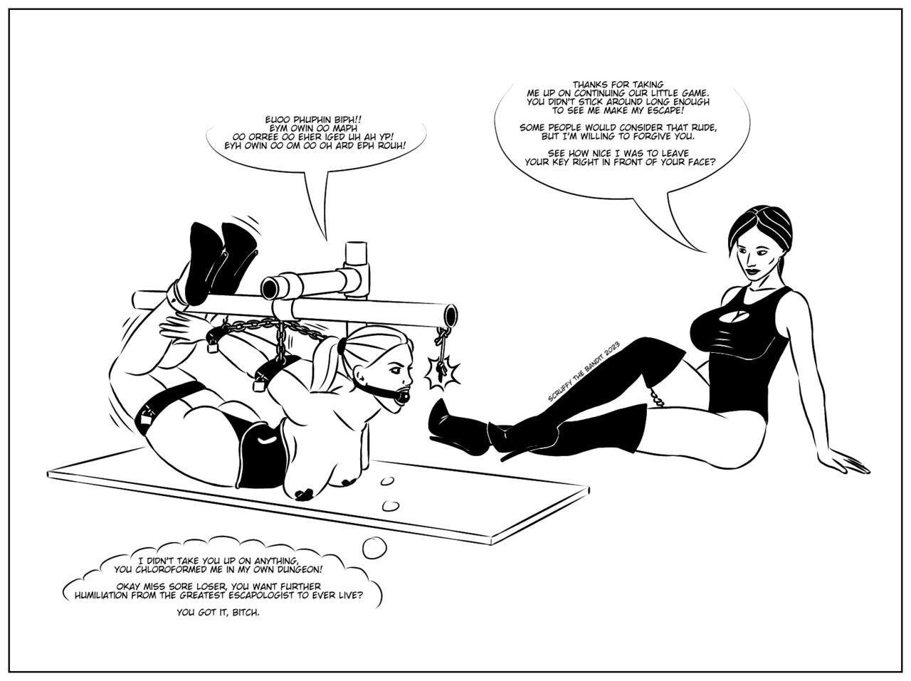 [ScruffyTheBandit] Friendly Competition Among Dommes 1-20 изображение № 13