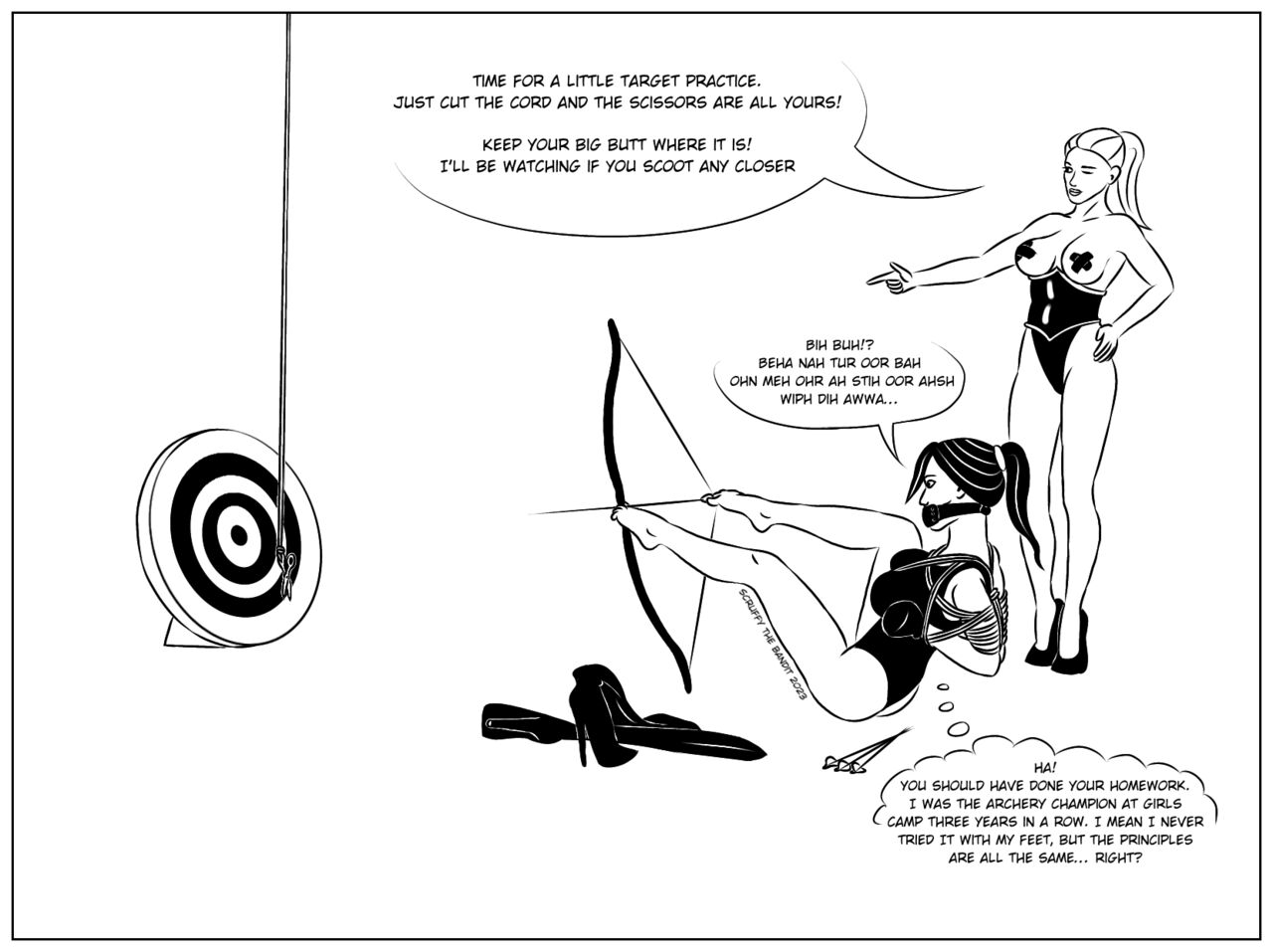 [ScruffyTheBandit] Friendly Competition Among Dommes 1-20 изображение № 14