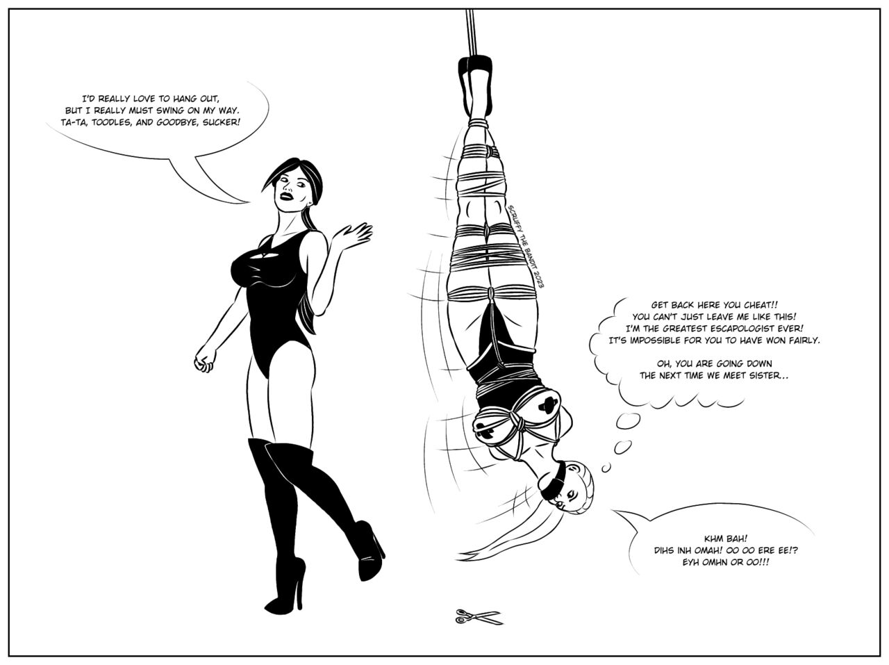 [ScruffyTheBandit] Friendly Competition Among Dommes 1-20 изображение № 16