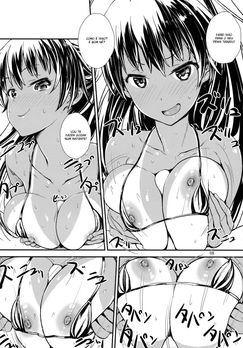 (C92) [Gasayabu (Fuyube Rion)] Micro Hibiki (THE IDOLM@STER) [Portuguese-BR] 7eme image