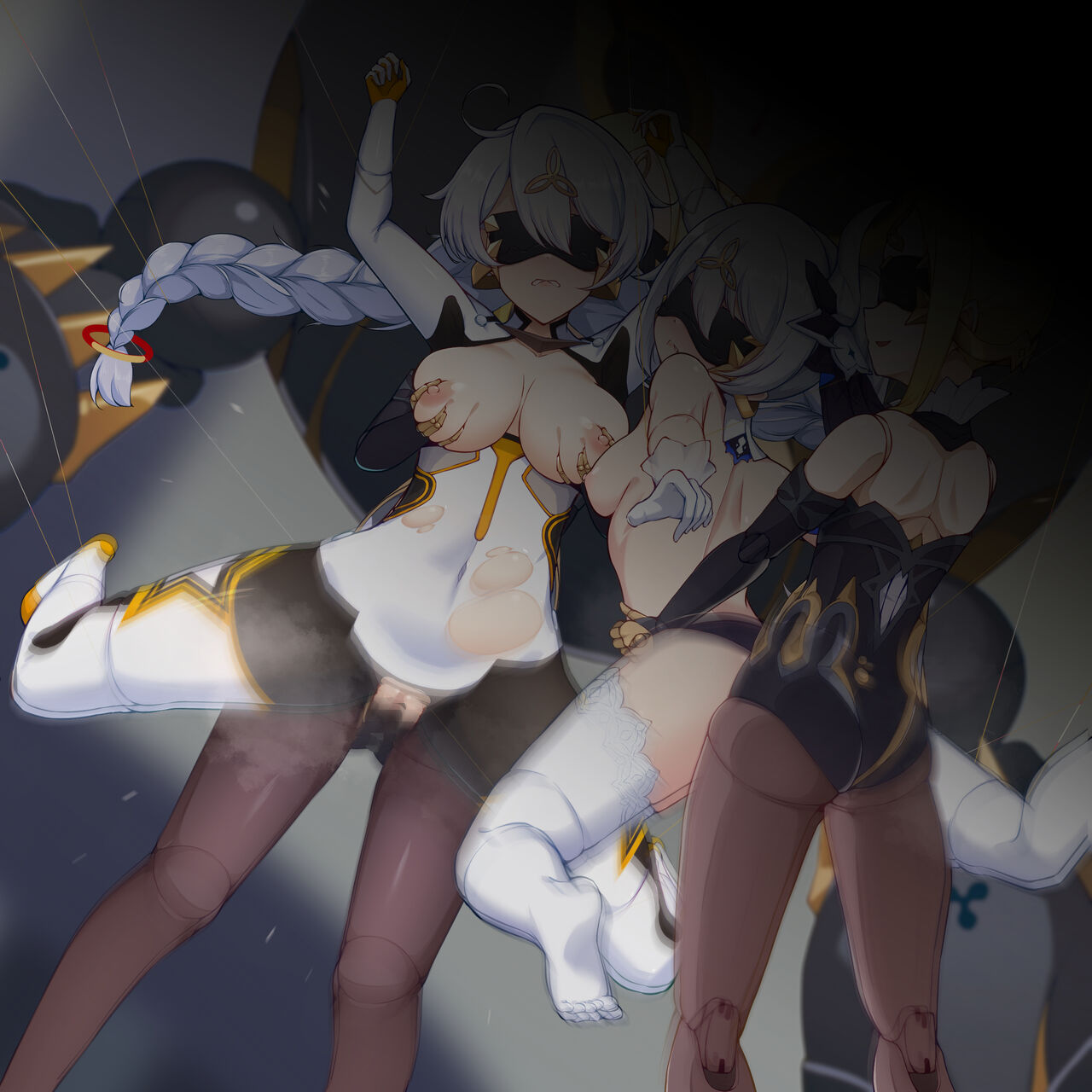 [Chapa Kari] Kiana Theresa Shihai no Ritsusha Haiboku (Honkai Impact 3) [Chinese] [星月汉化] imagen número 16