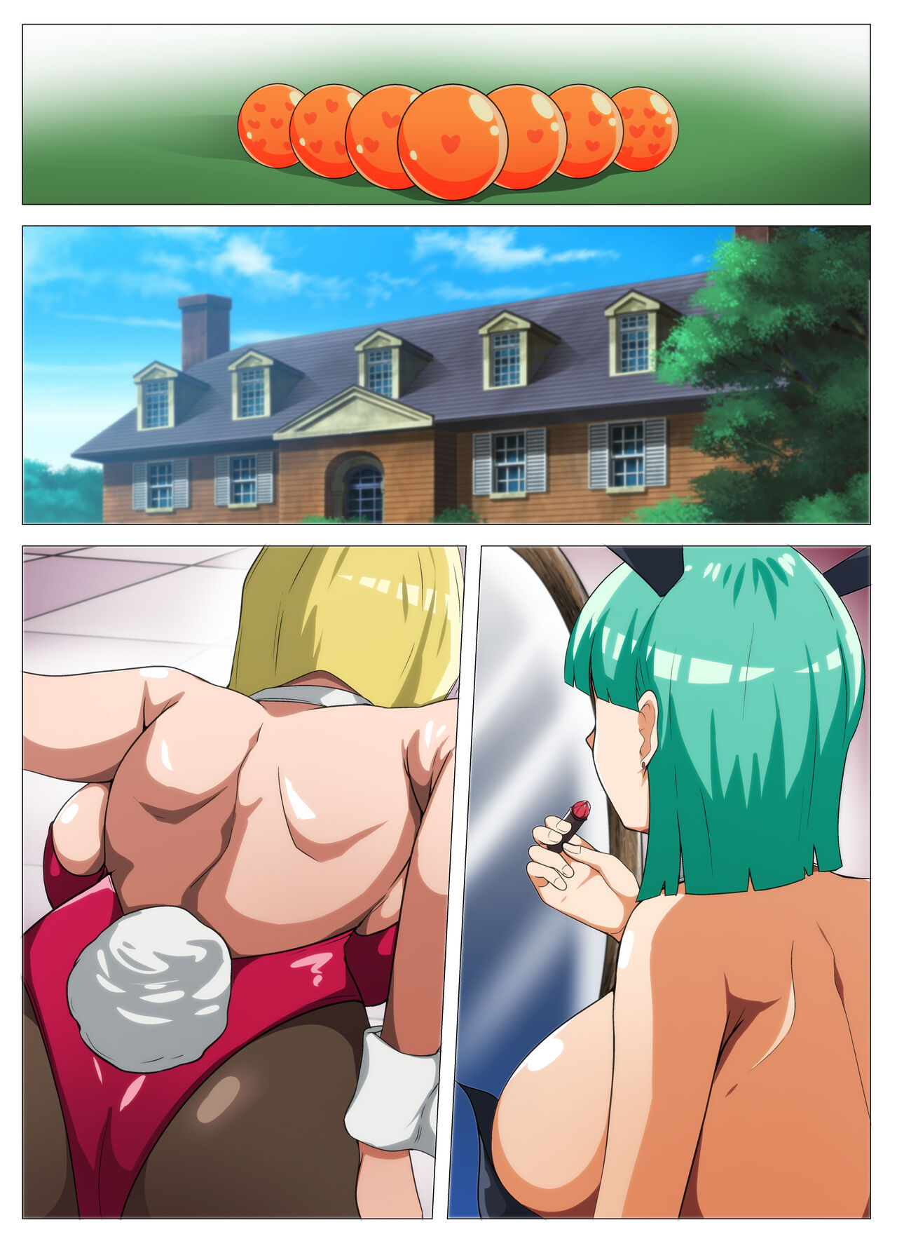 [Q Doujin] Hentaiball (Dragon Ball) image number 34