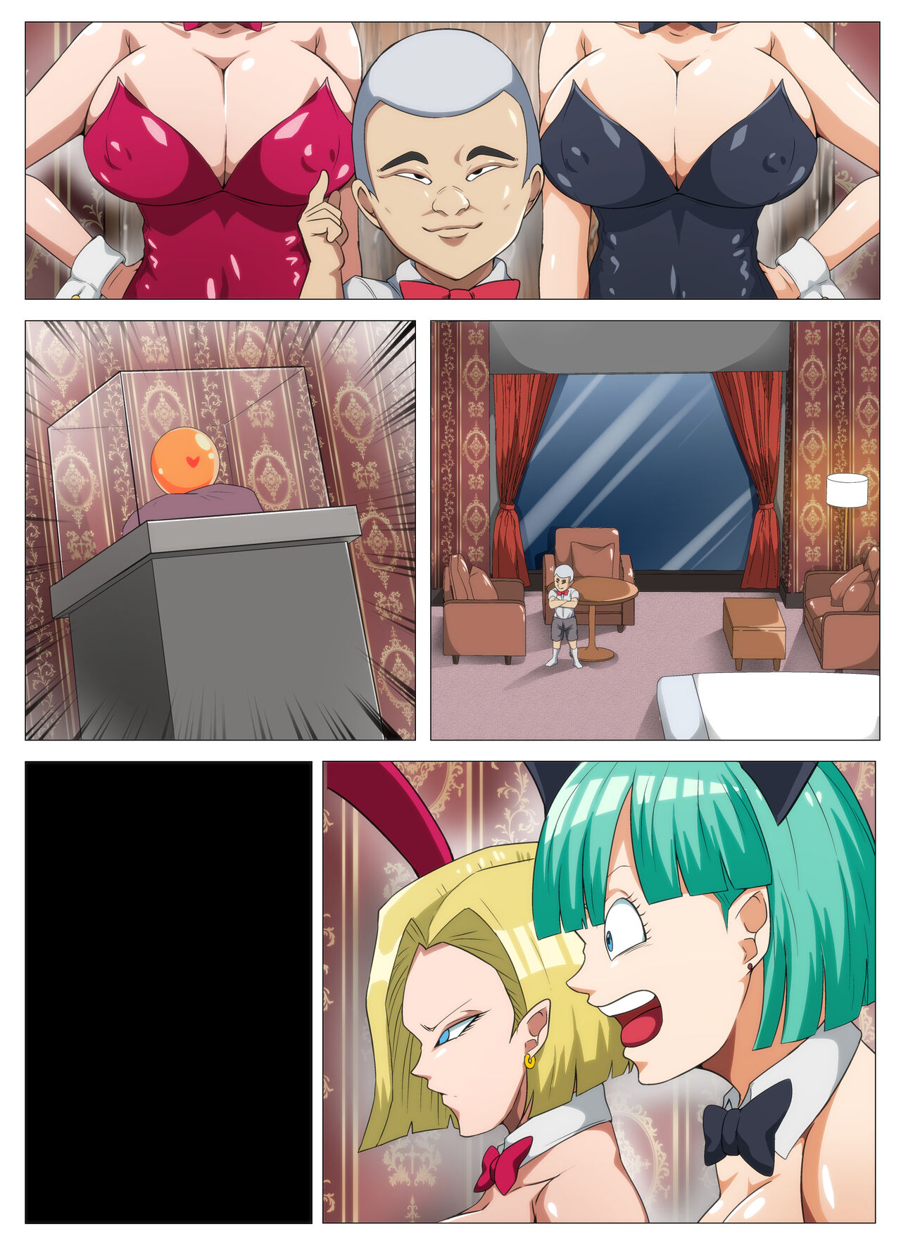 [Q Doujin] Hentaiball (Dragon Ball) image number 36