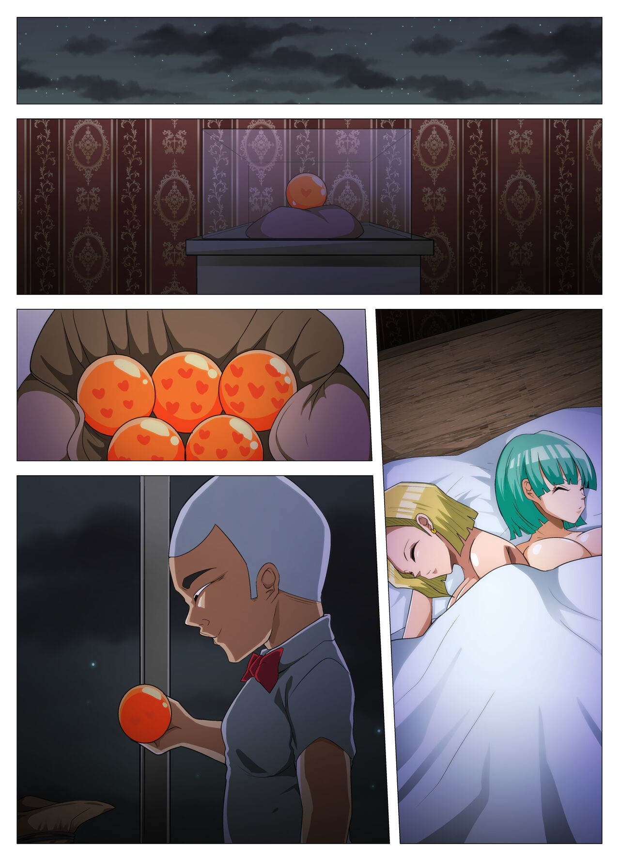 [Q Doujin] Hentaiball (Dragon Ball) image number 48