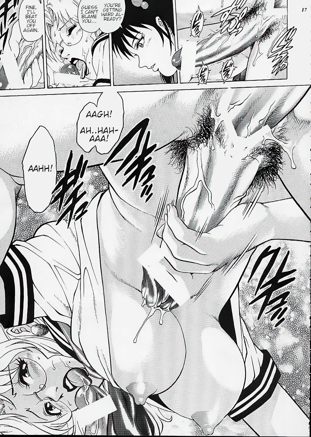 (C62) [GuruGuru Honpo (Yanagawa Rio)] Onna Kyoushi Futanari Sailor Fuku | Futanari Female Teacher in a Sailor Uniform   [English] image number 13