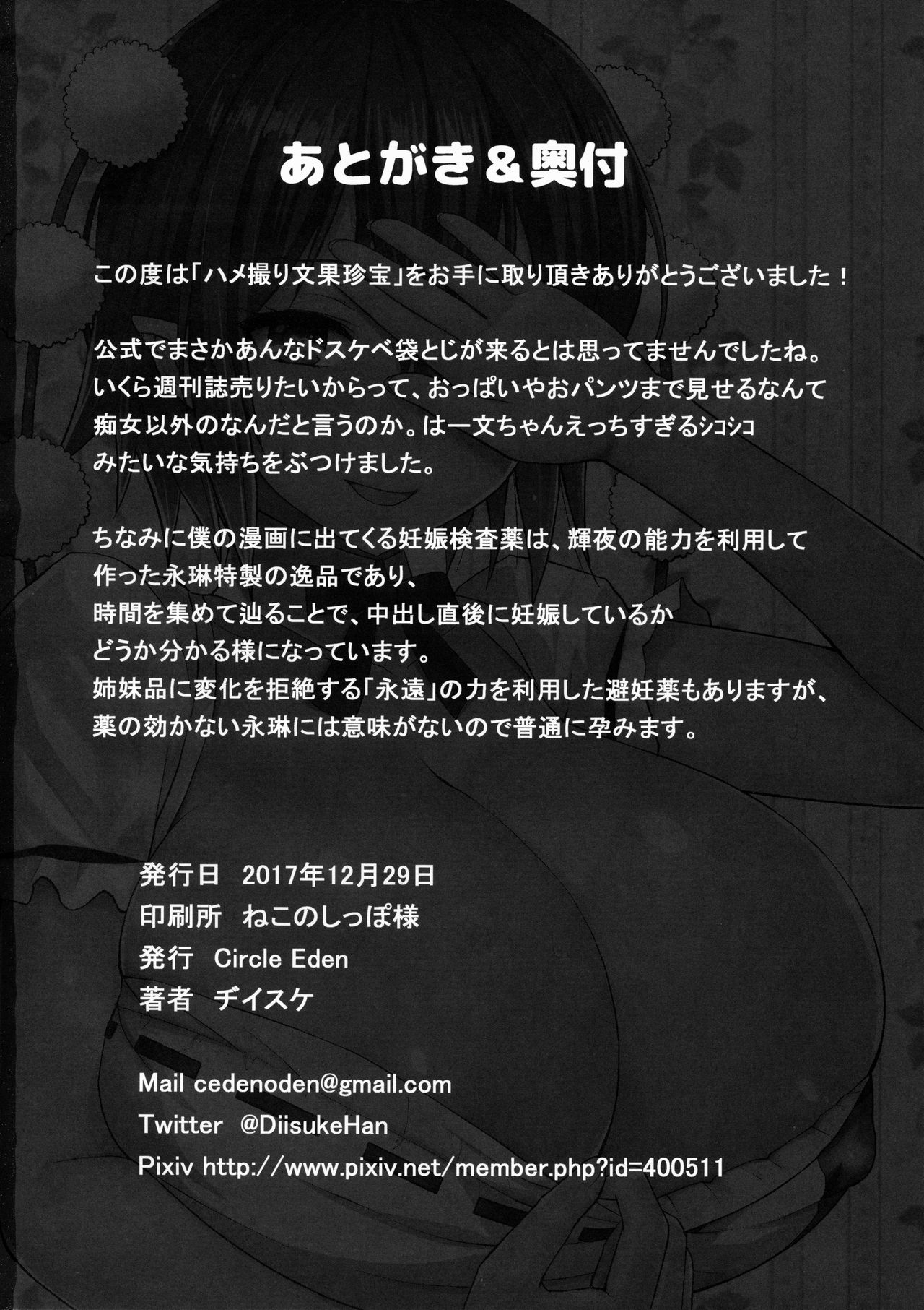 (C93) [Circle Eden (Diisuke)] Hamedori Bunka Chinpou (Touhou Project) [Spanish] Bildnummer 25