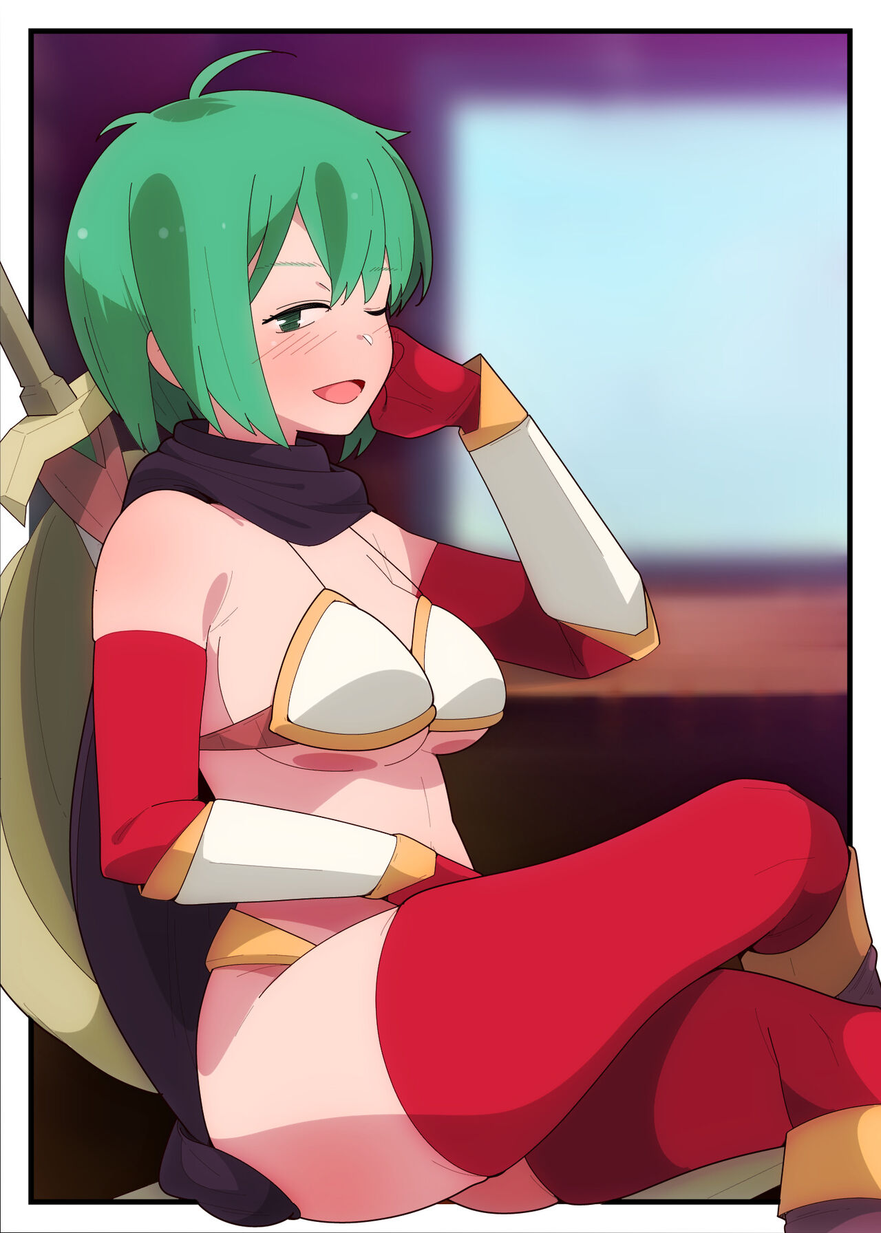 [モブモムNTR] 生意気女戦士様を催眠調教! imagen número 2