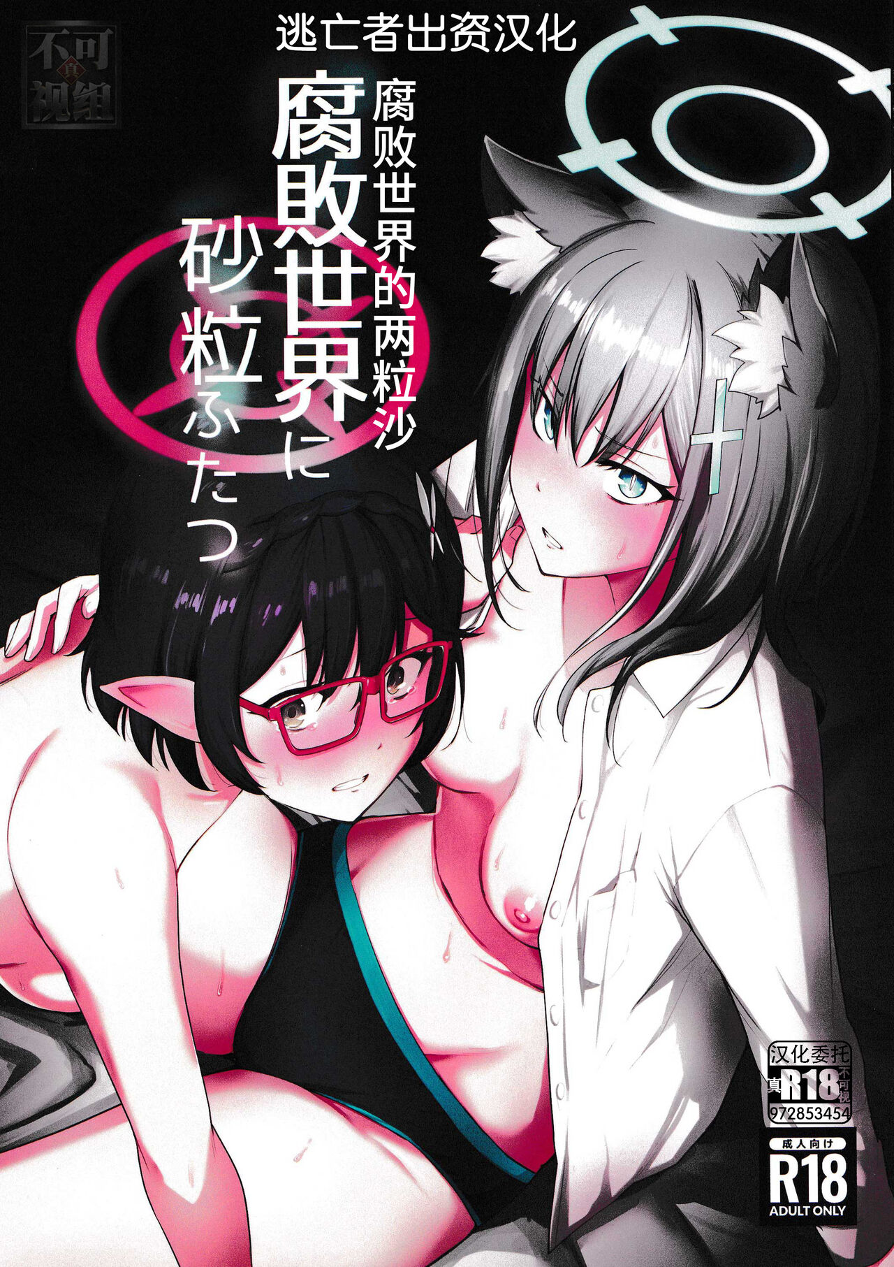 [yellowcotton (あおやまきいろ。)] 腐敗世界に砂粒ふたつ (ブルーアーカイブ) [Chinese] [逃亡者×真不可视汉化组] 이미지 번호 1