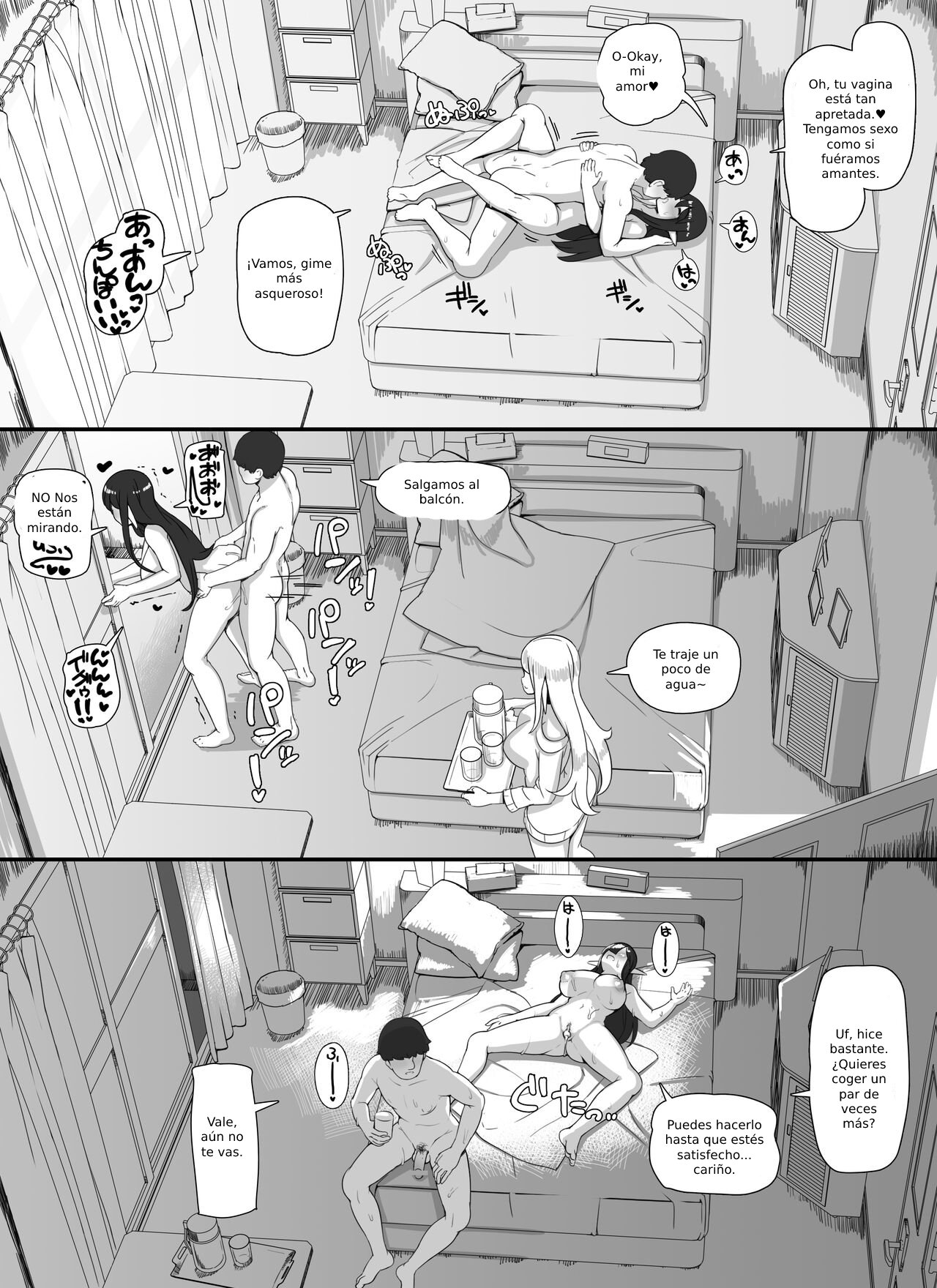 [nounanka (Abubu)] Ningen Danna Mochi Hitozuma Elf Muke Ninkatsu Salon e Youkoso [Spanish] image number 37